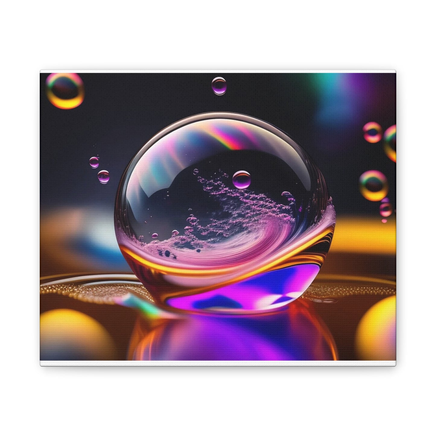 Glass Ball - Canvas Stretched, 0.75"