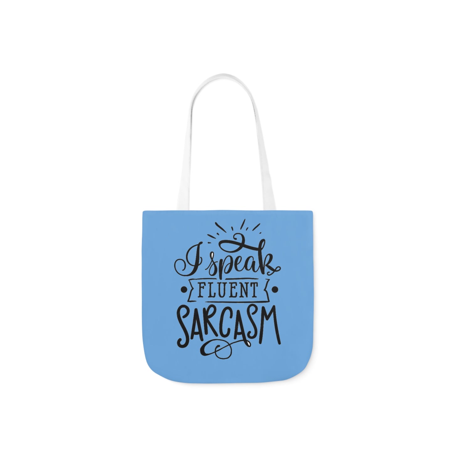 I Speak - Canvas Tote Bag, 5-Color Straps