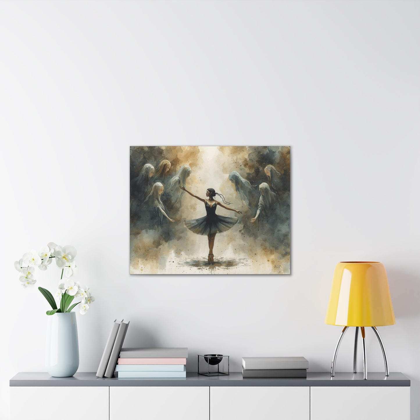 Haunted Ballerina - Canvas Stretched, 0.75" - Wall Art 2026 - Individuals