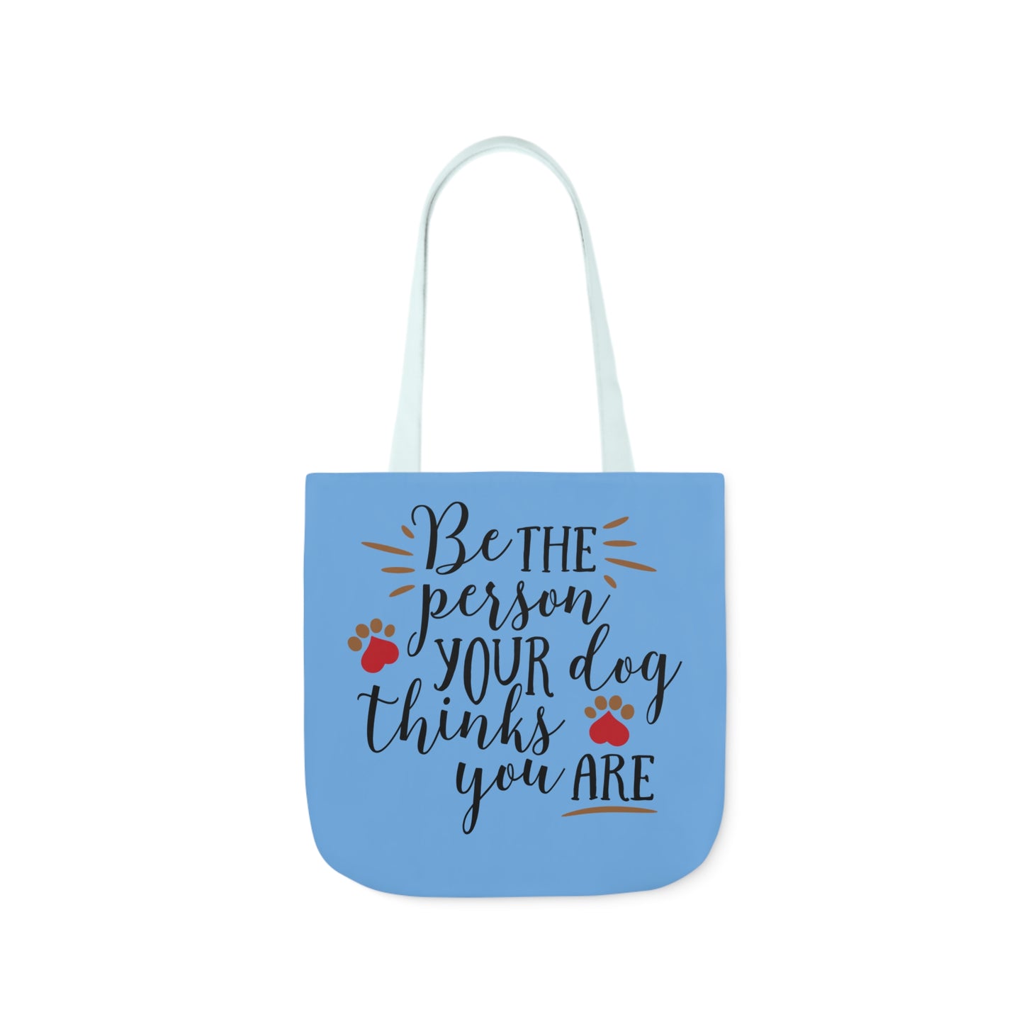 Be the Person - Canvas Tote Bag, 5-Color Straps