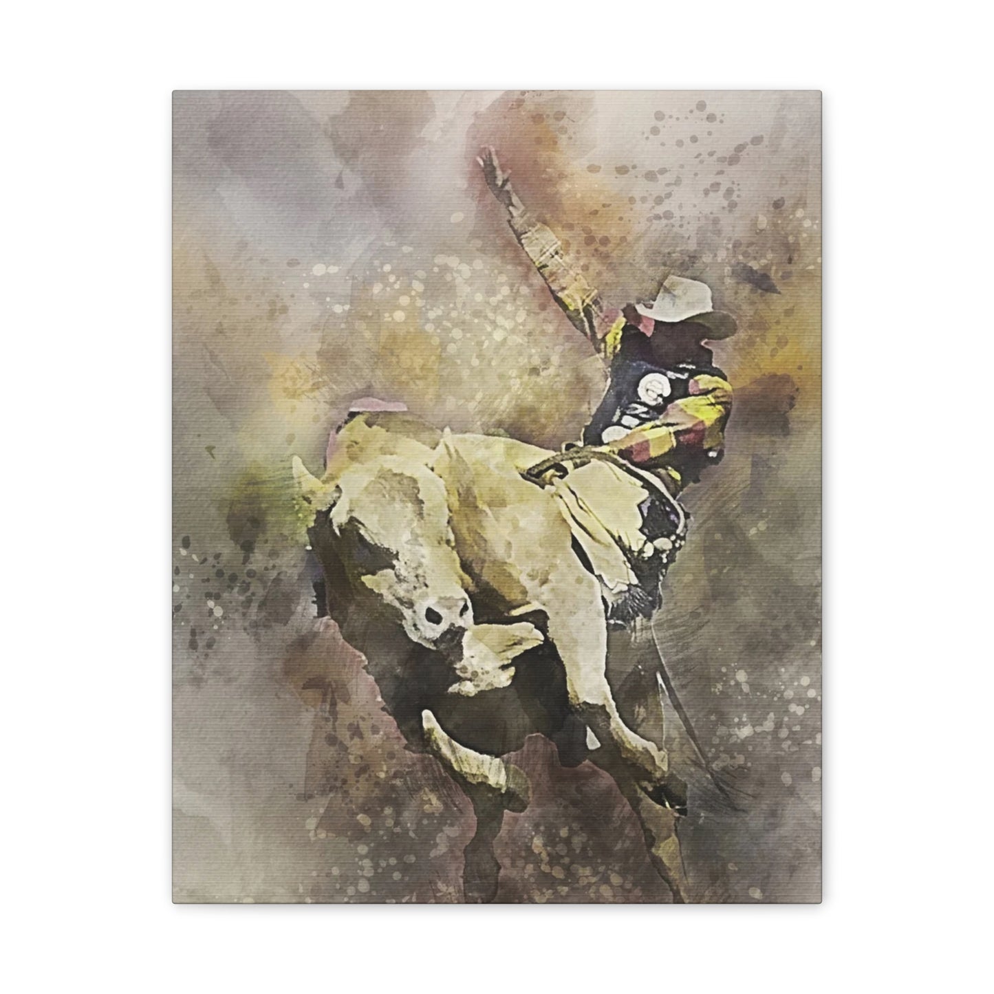 Cowboy PBR - Canvas Stretched, 0.75"