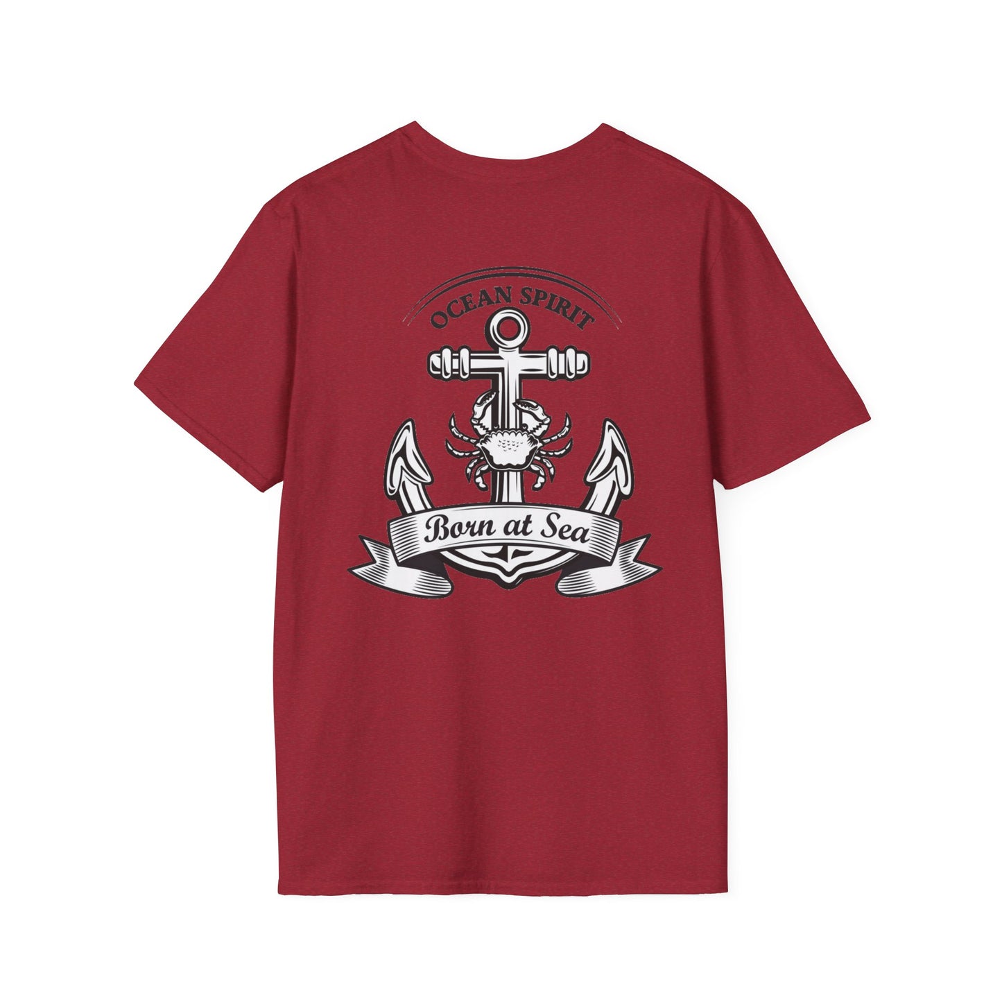 Born at Sea - Unisex Softstyle T-Shirt