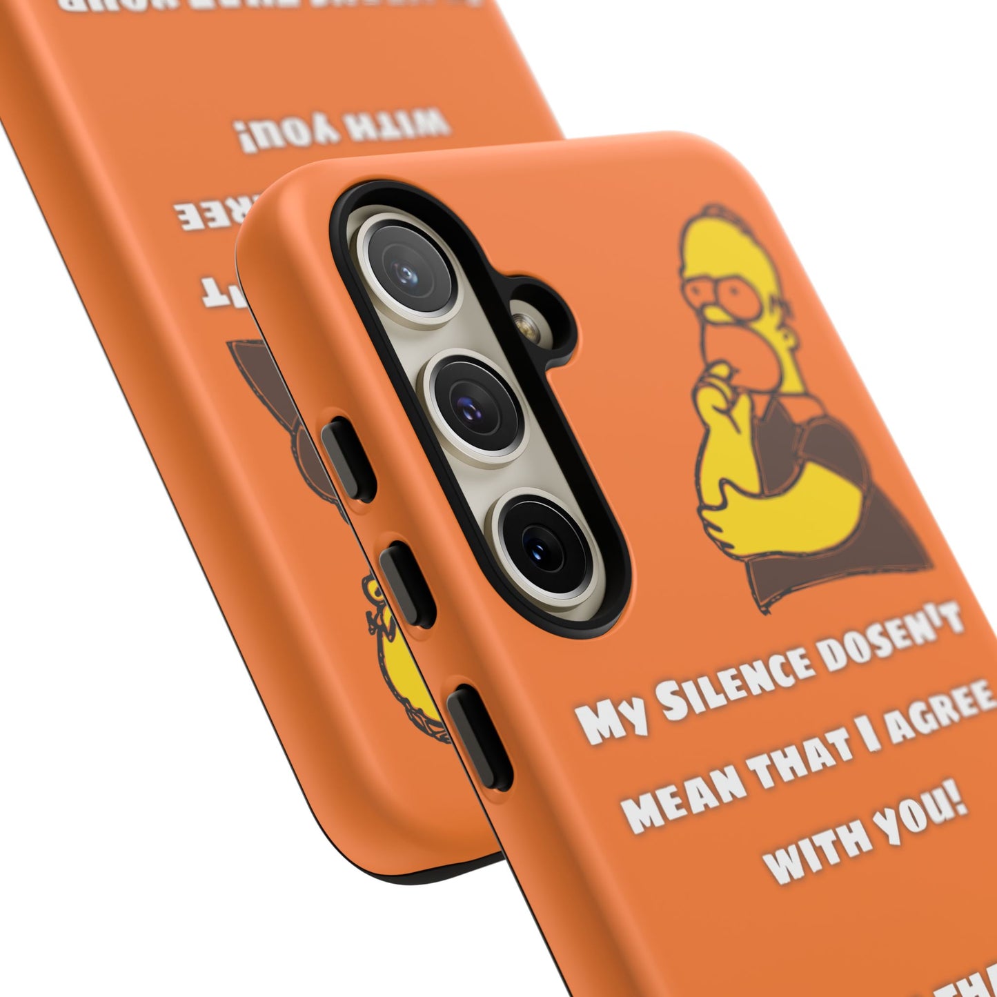 My Silence - Tough Cases - Whimsical Phone Cases