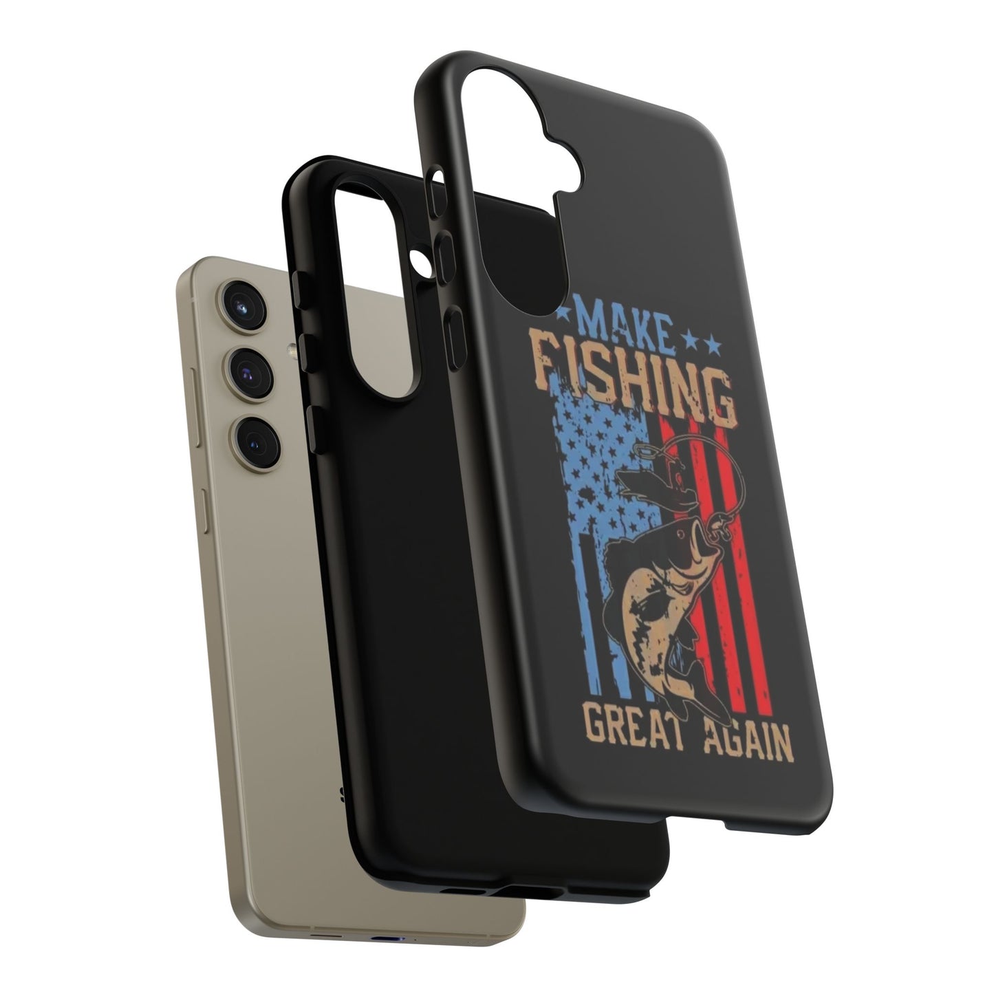 Make Fishing Great Again - Tough Whimsical Phone Cases