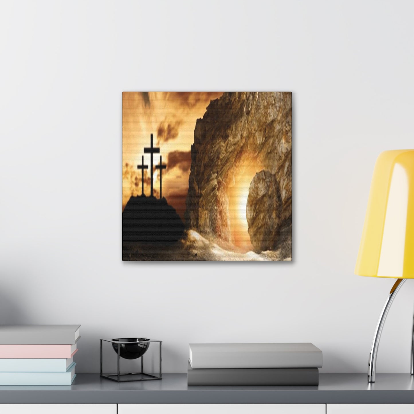 He is Risen - Canvas Stretched, 0.75" - Easter - Mother's Day - Father's Day