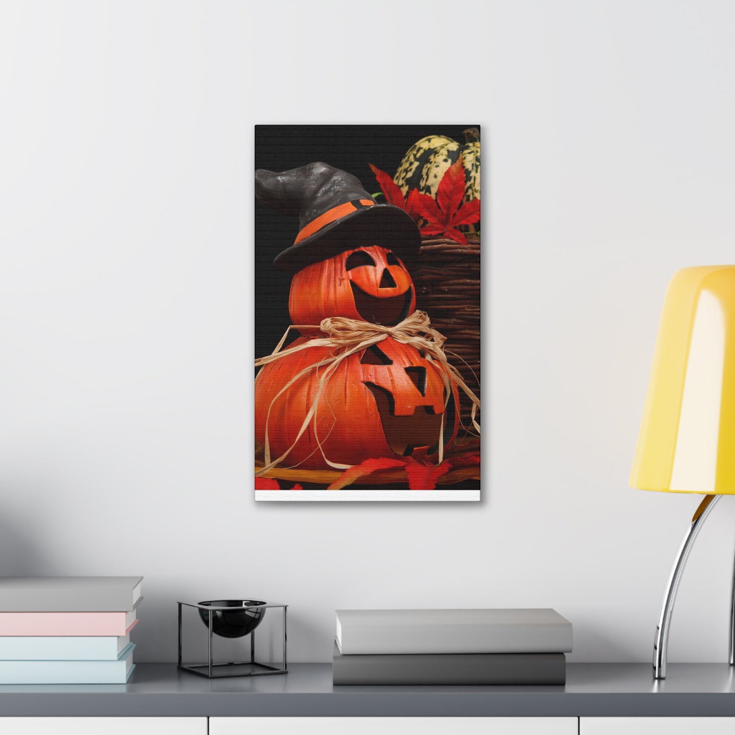 Pumpkins - Canvas Stretched, 0.75" - Halloween