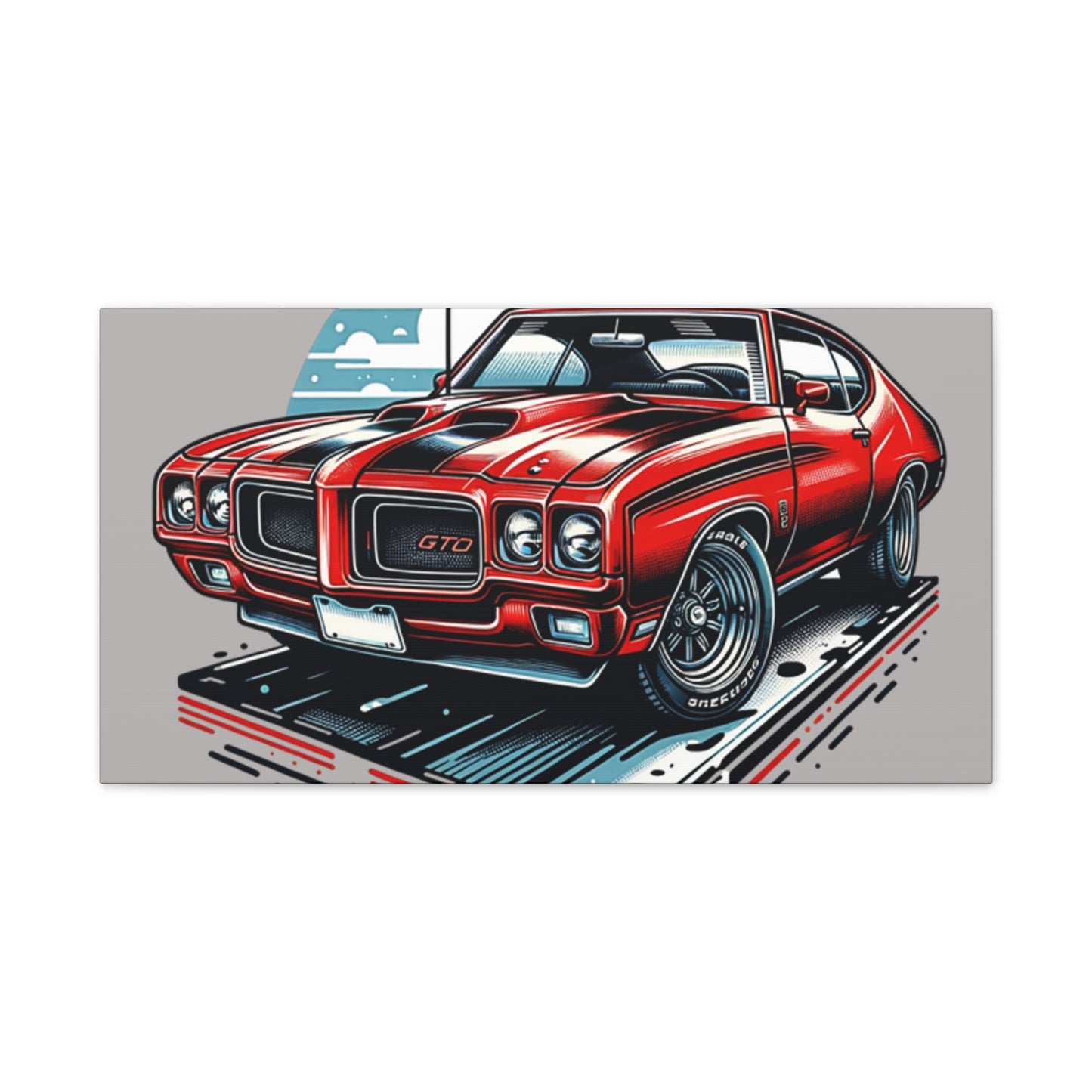 GTO - Canvas Stretched, 0.75" - Father's Day