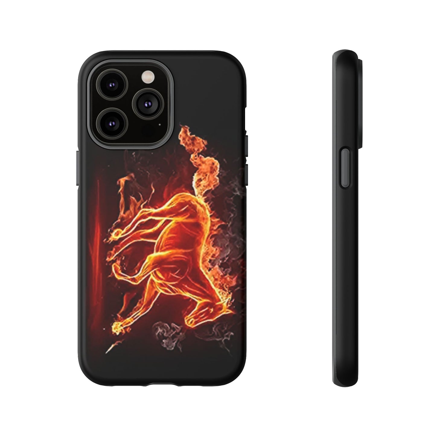 Burning Horse - Whimsical Phone Cases