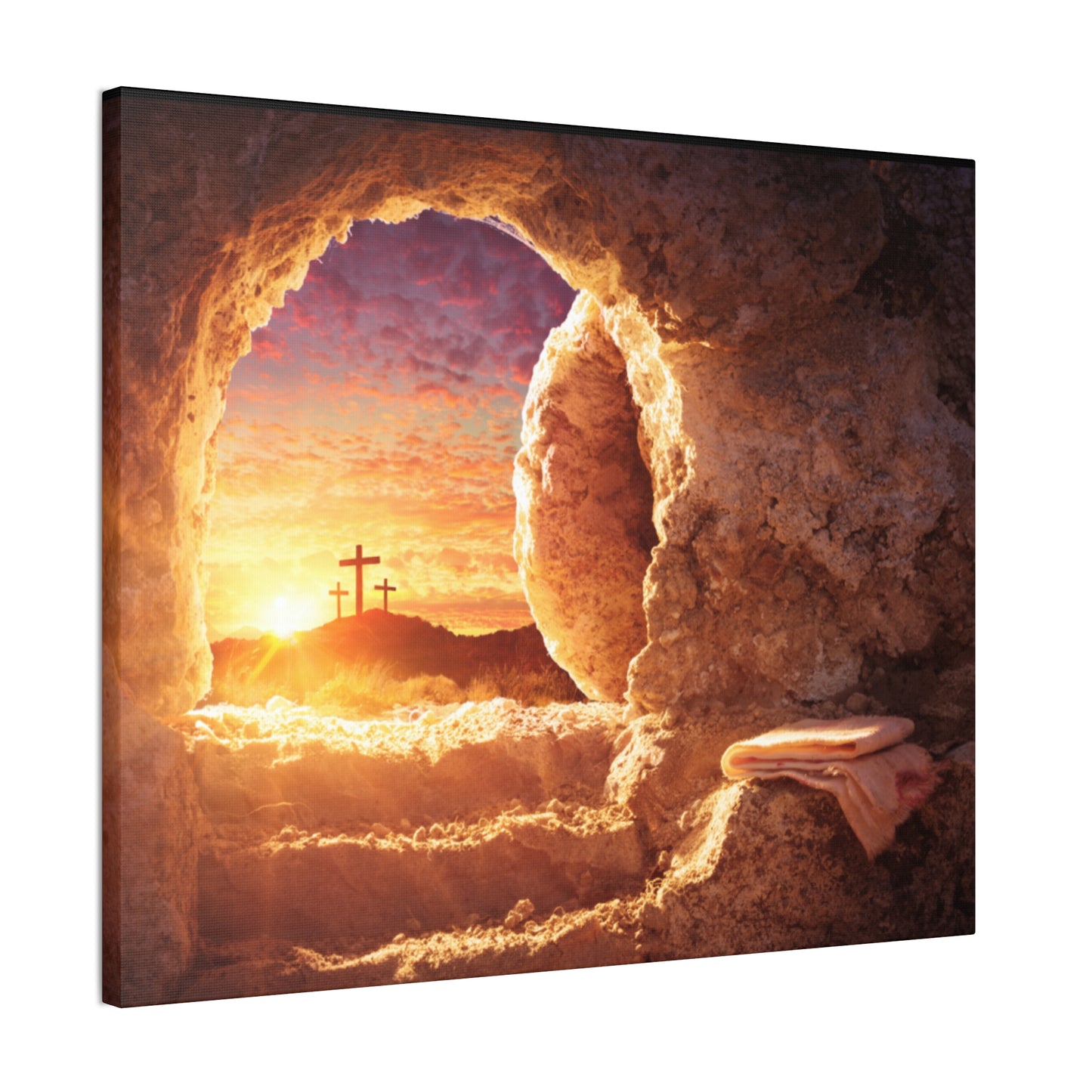 Resurrection - Canvas Stretched, 0.75" - Easter - Mother's Day - Father's Day