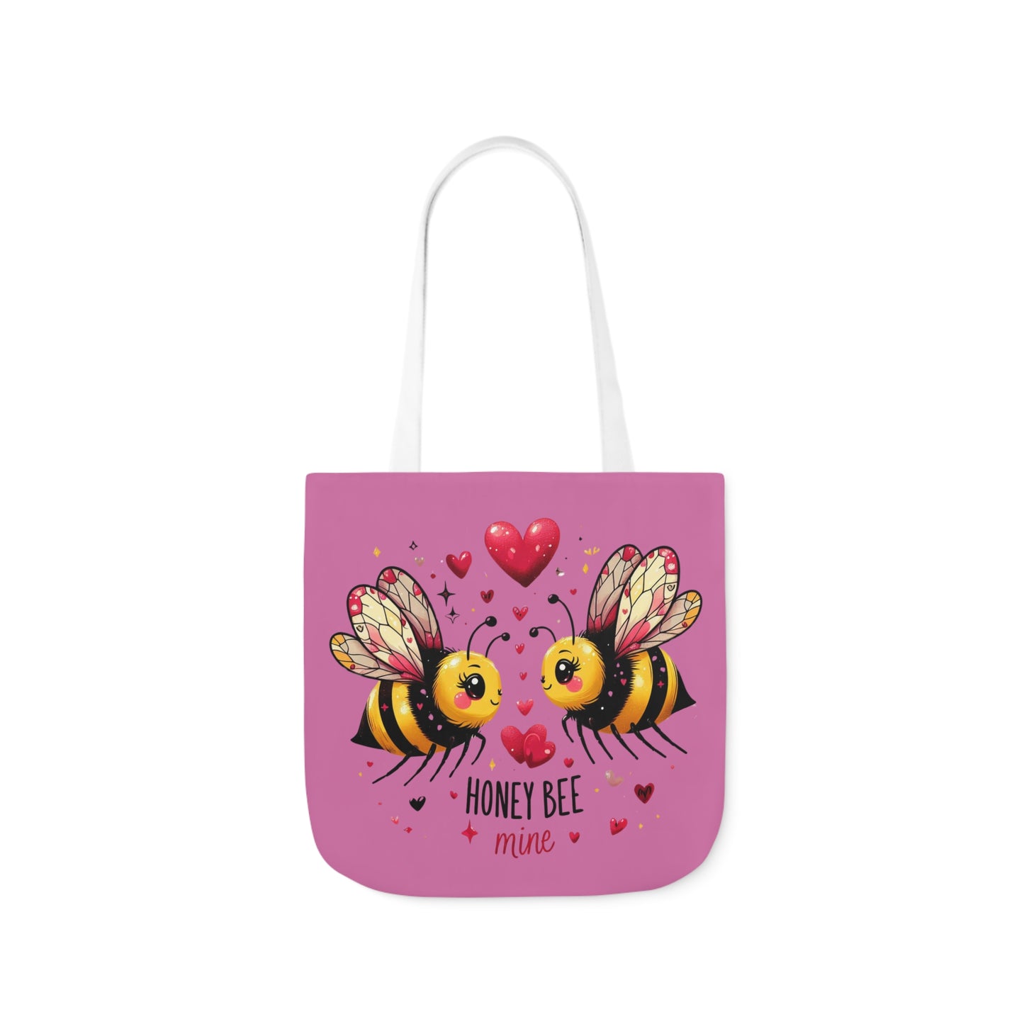 Valentines - Canvas Tote Bag, 5-Color Straps