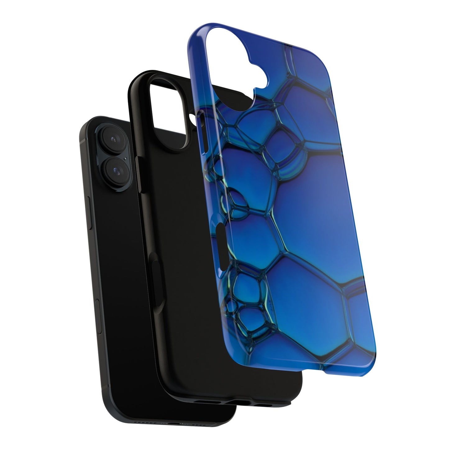 Blue Bubbles - Tough Cases - Whimsical Phone Cases