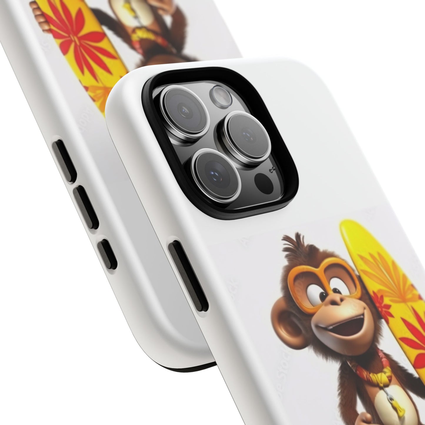 Surfer Monkey -Tough Whimsical Phone Cases