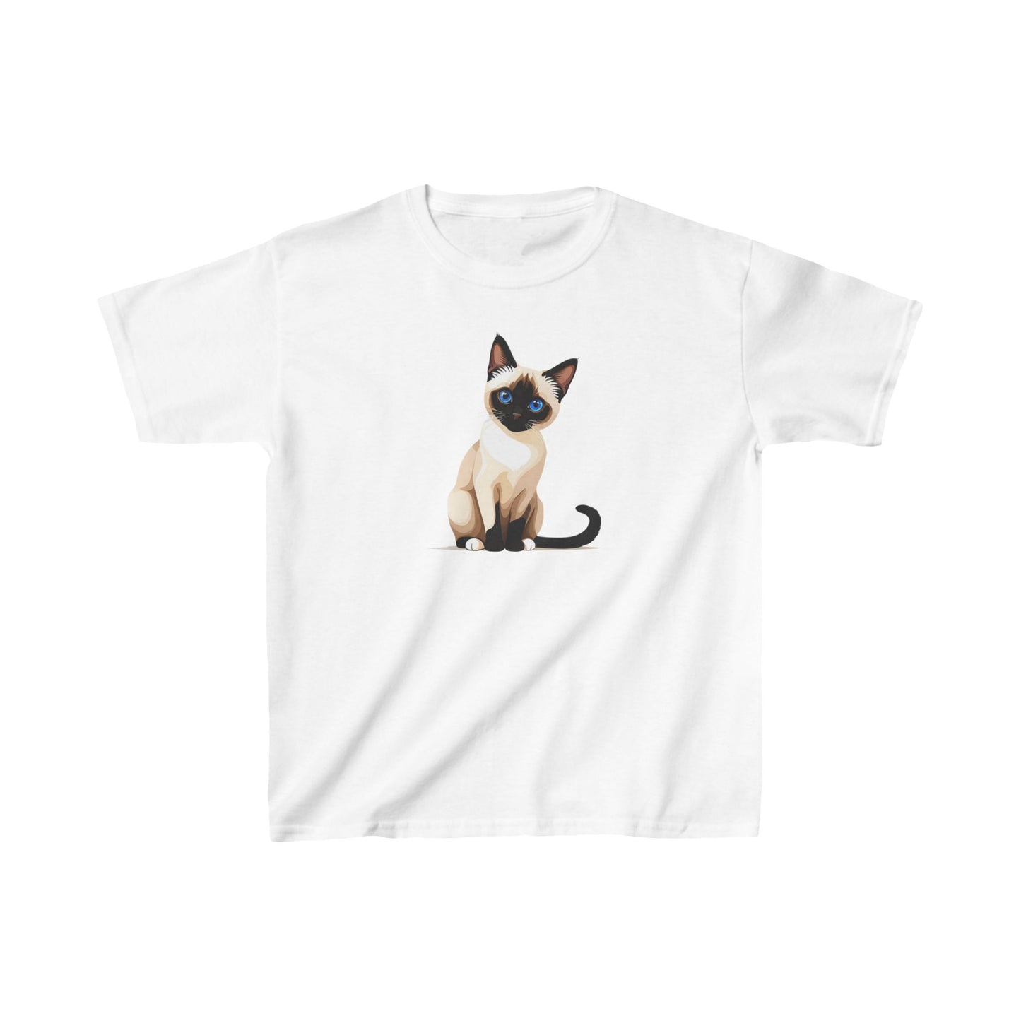 Kids - Siamese Cat - Heavy Cotton™ T-Shirts