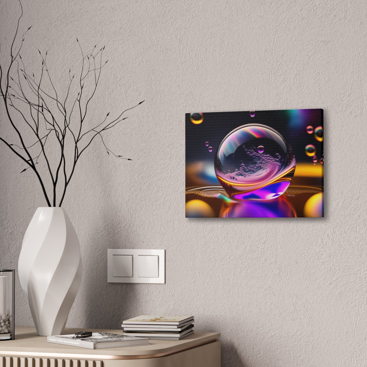 Glass Ball - Canvas Stretched, 0.75"