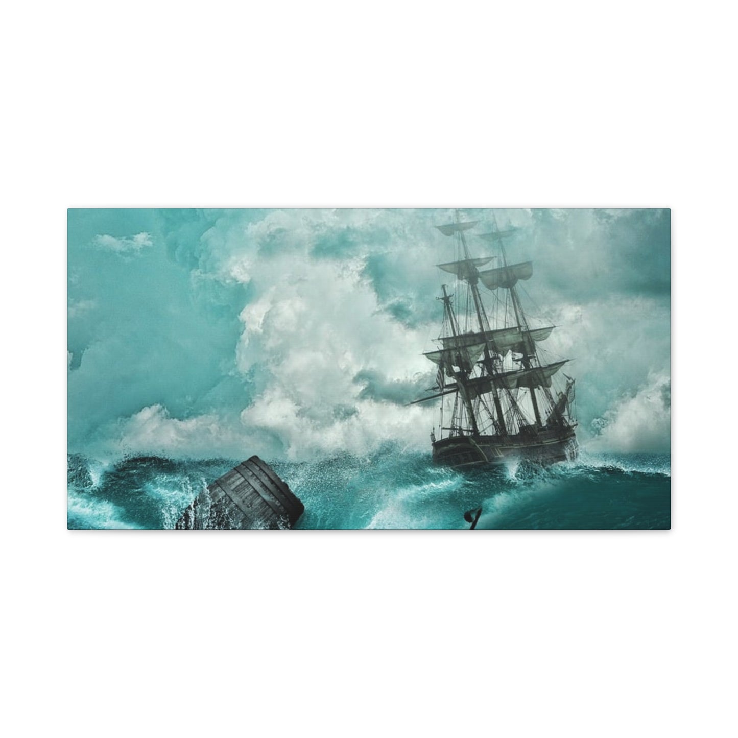 At Sea - Canvas Stretched, 0.75"