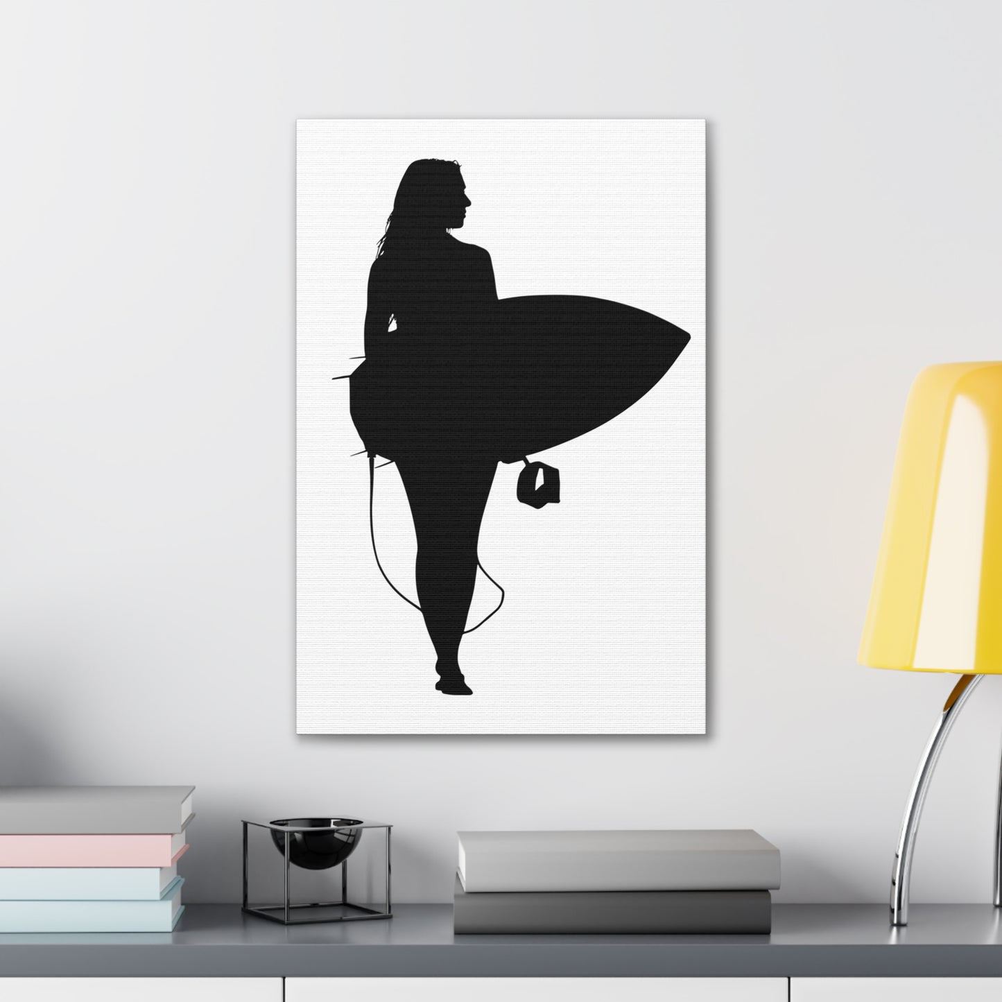 Surfer Girl - Canvas Stretched, 0.75"