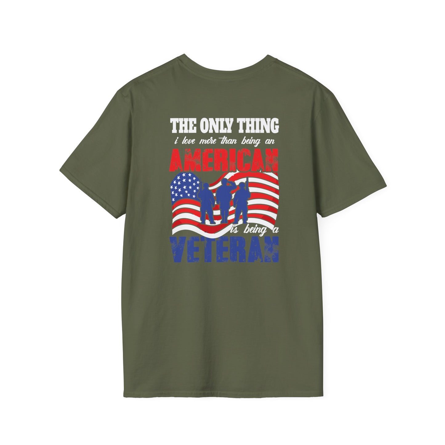 Military - Veteran - Unisex Softstyle T-Shirt