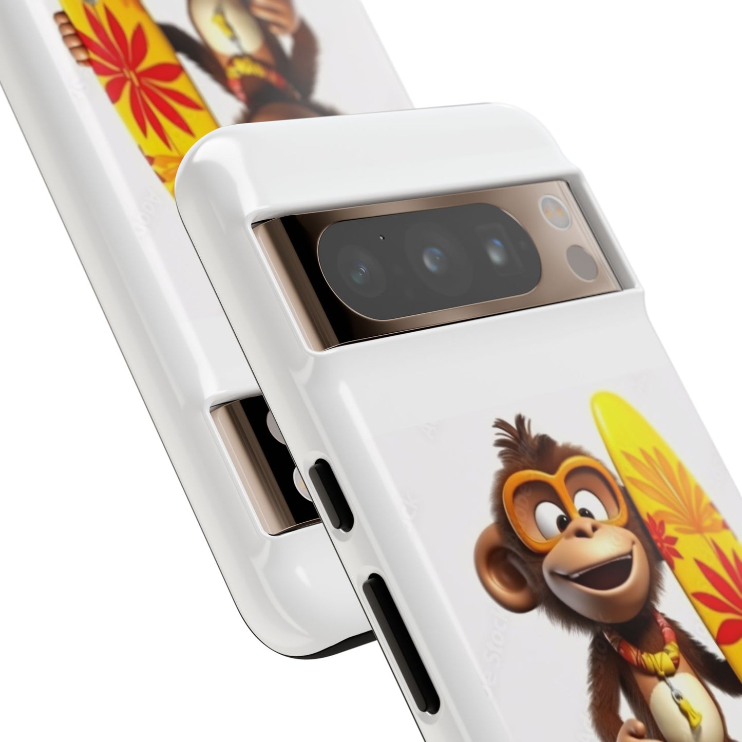 Surfer Monkey -Tough Whimsical Phone Cases