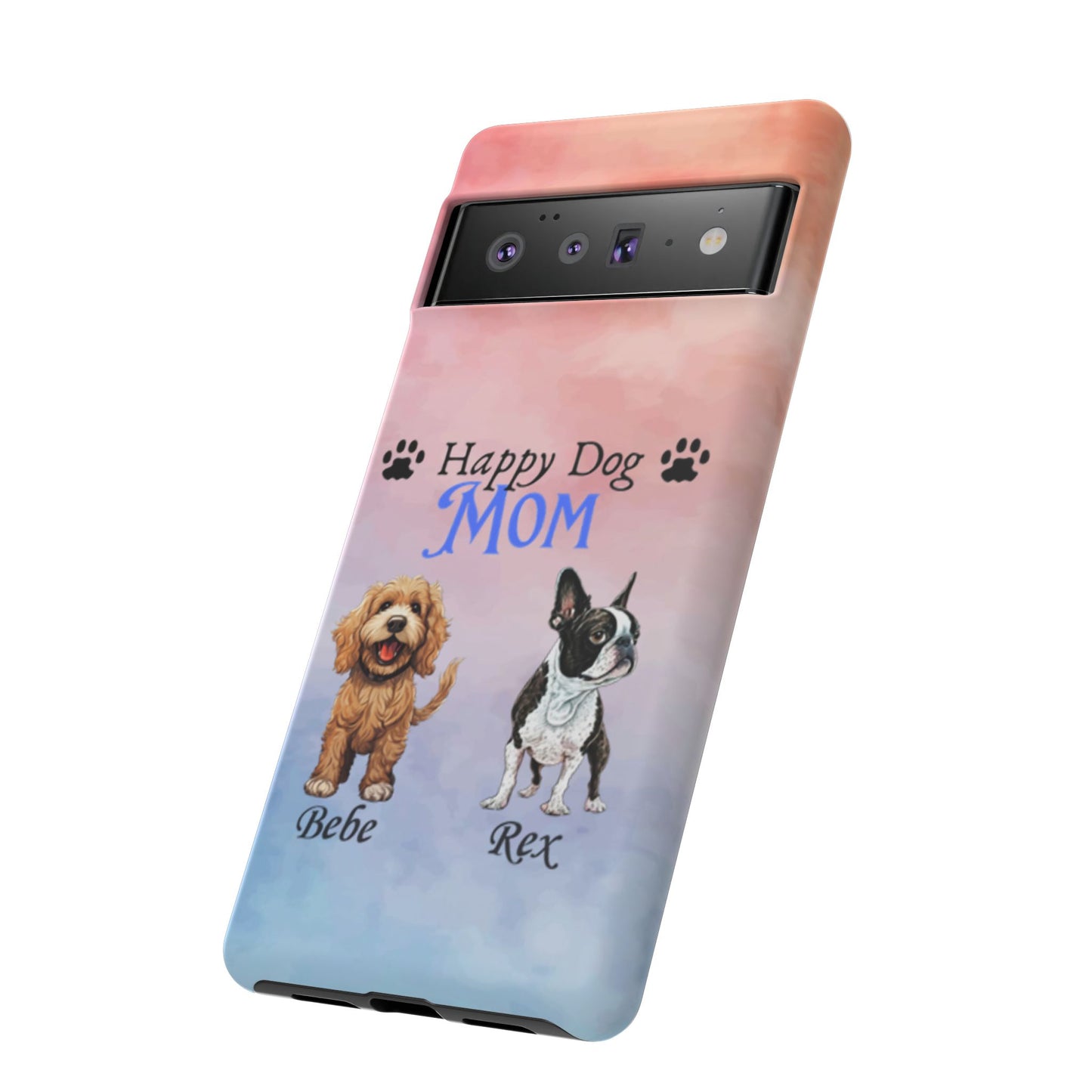 Dog Mom - Personalized - Whimsical Phone Cases - Mother's Day