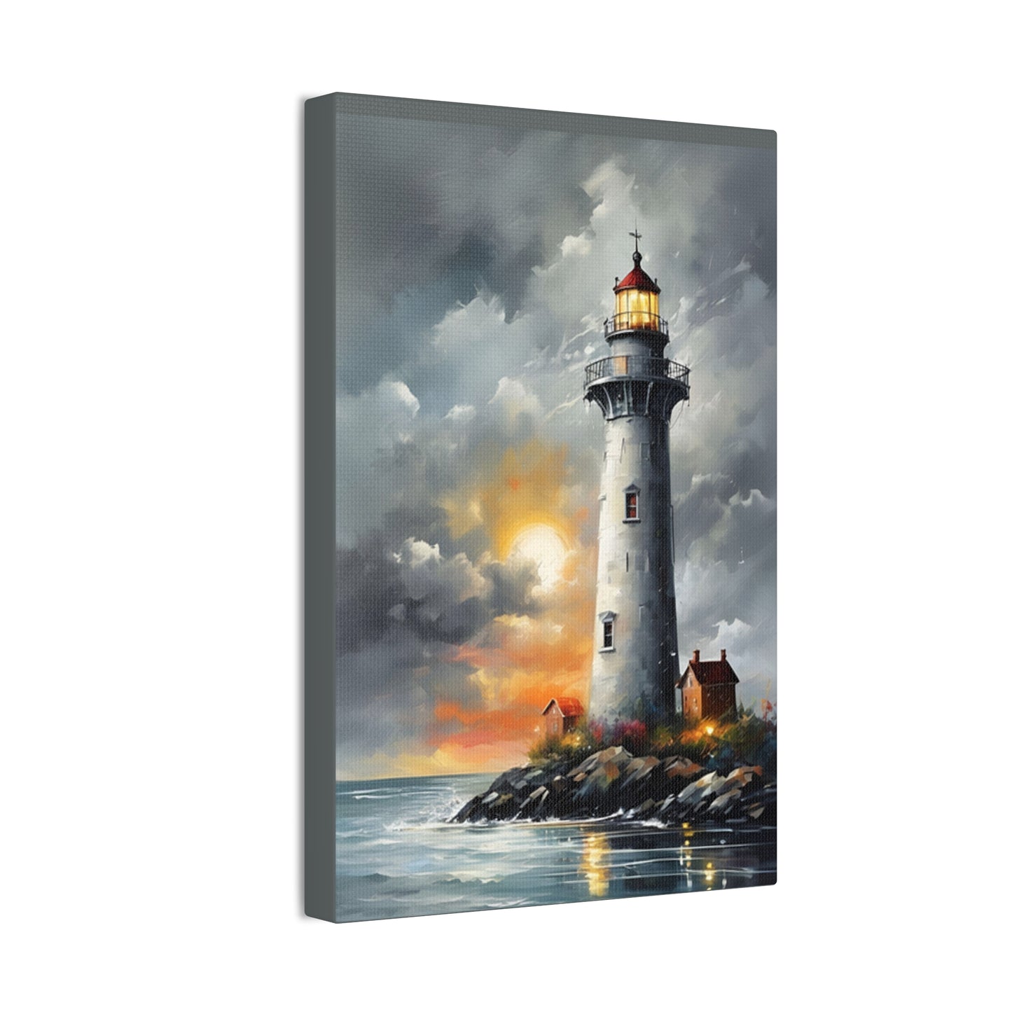 Light House - Canvas -Stretched, 0.75"