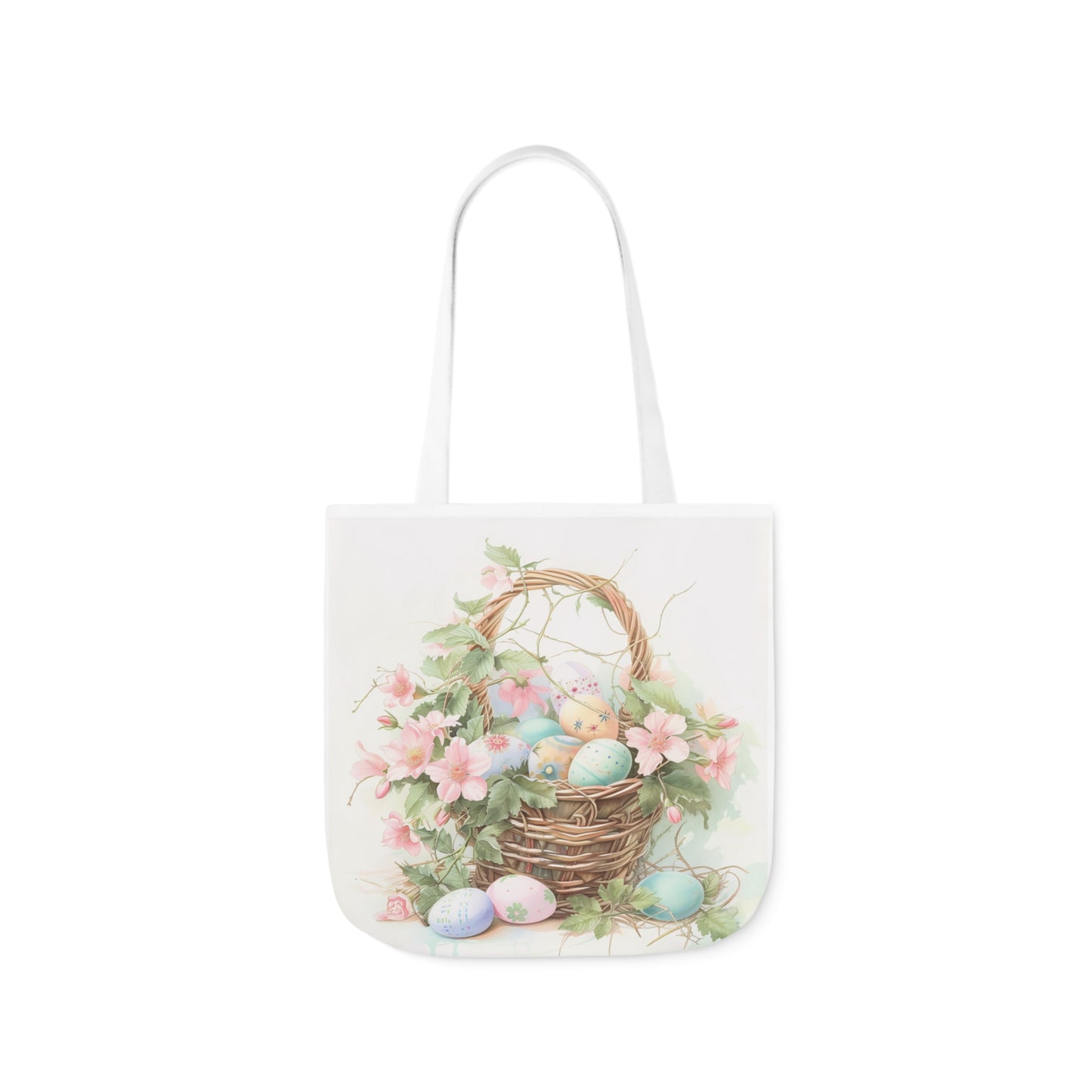 Easter - Canvas Tote Bag, 5-Color Straps - Easter