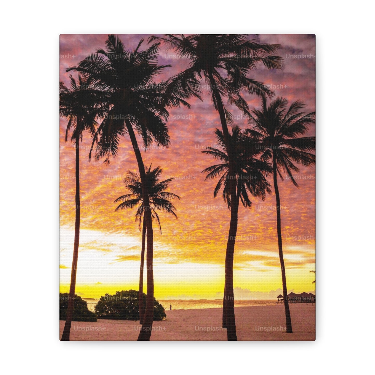 Palms - Canvas Stretched, 0.75"