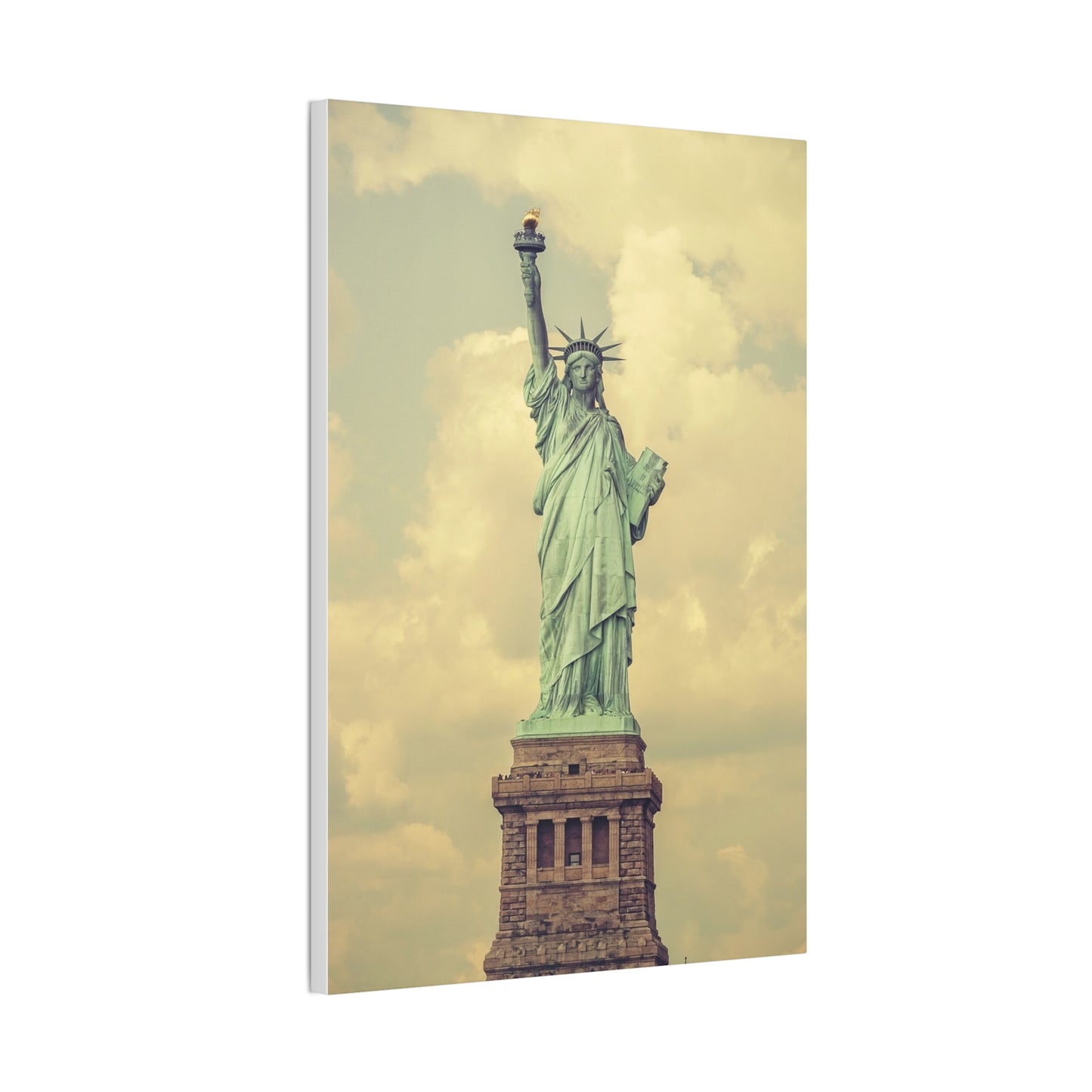 Statue of Liberty - Canvas Stretched, 0.75"