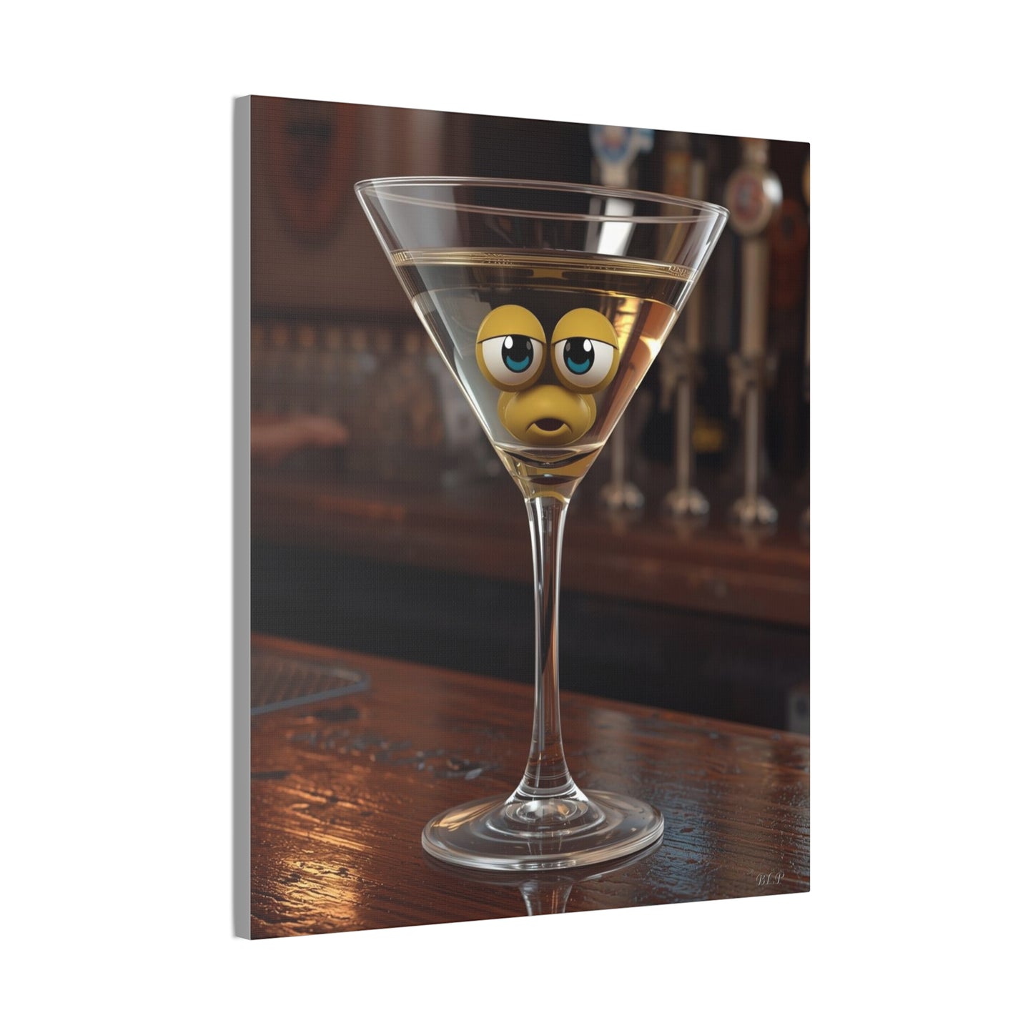 Single Drink - Canvas Stretched, 0.75" - 2026 Wall Art - Creative