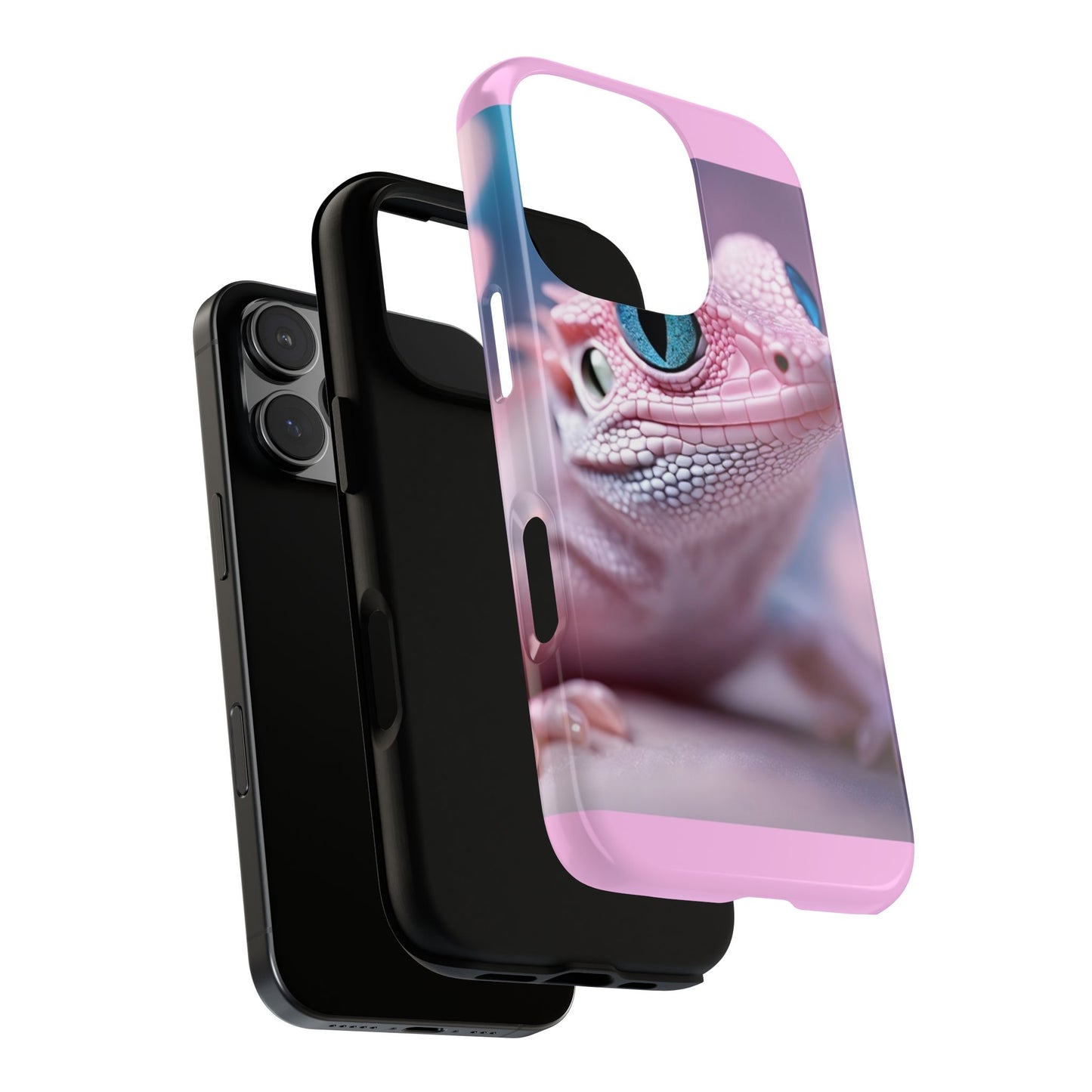 Pink Lizard - Whimsical Phone Cases