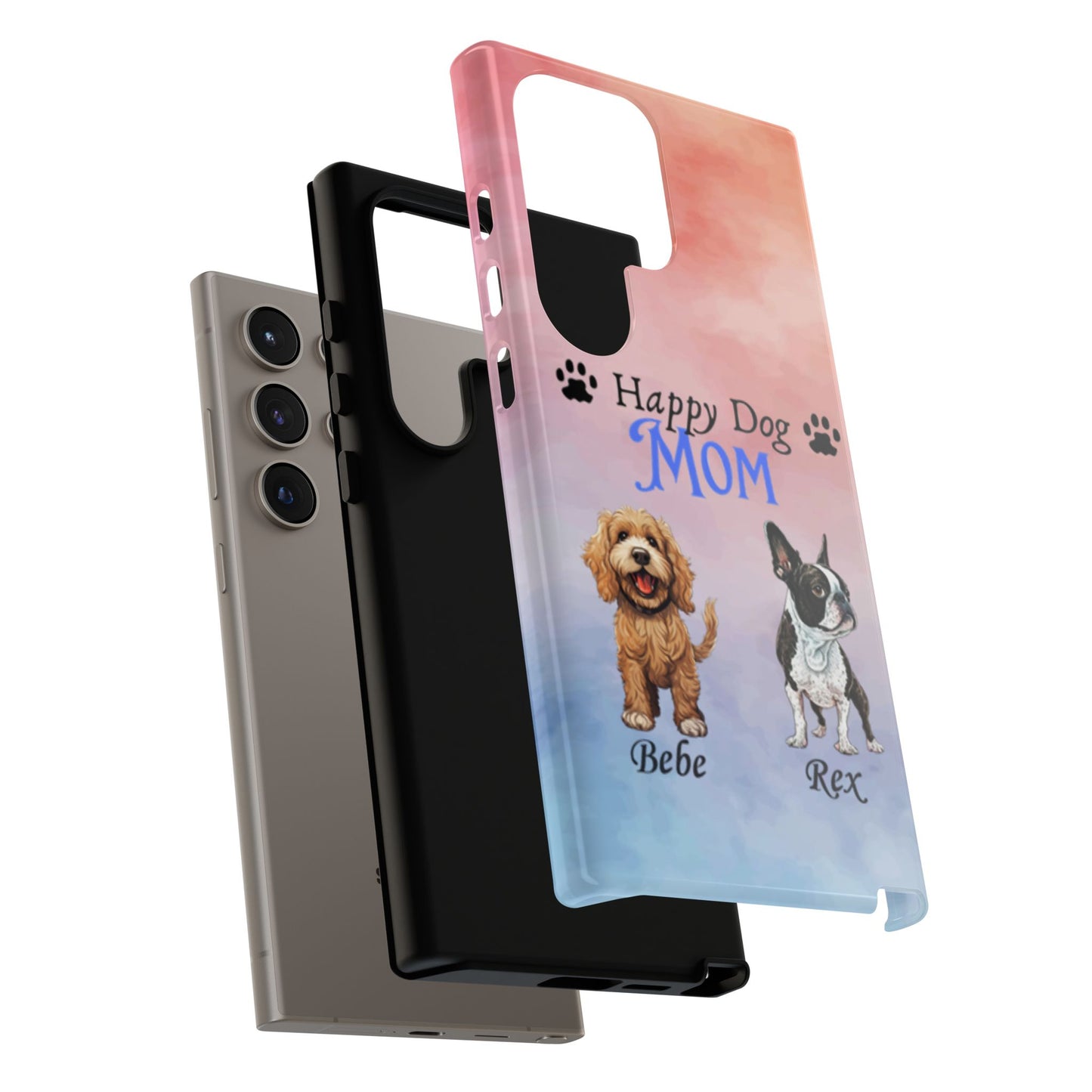 Dog Mom - Personalized - Whimsical Phone Cases - Mother's Day