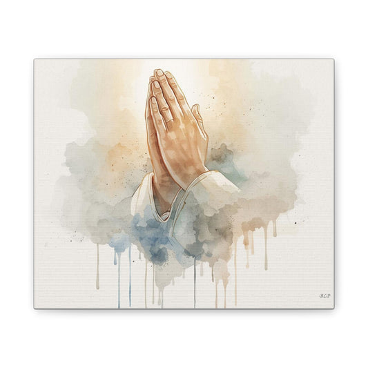 Praying - Canvas Stretched, 0.75" - 2026 Wall Art - Religion