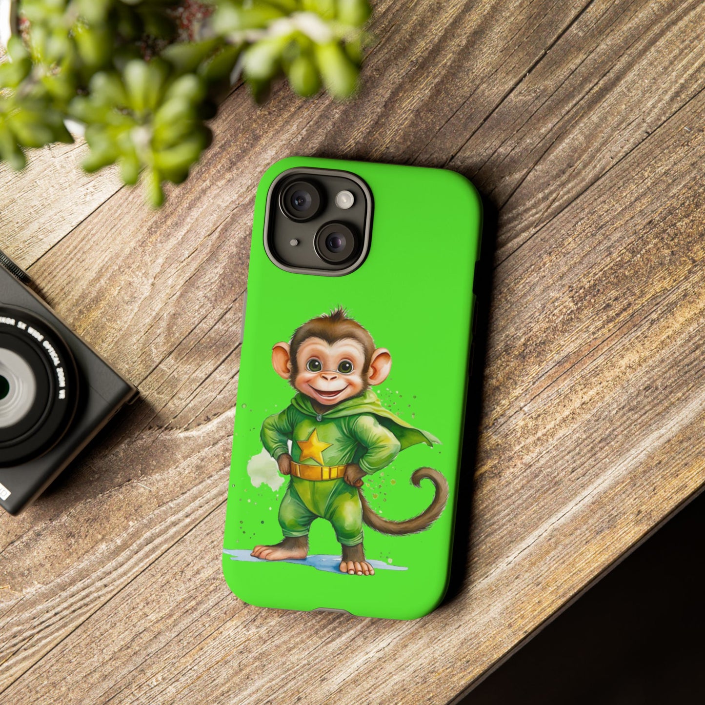 Super Chimp - Tough Whimsical Phone Cases