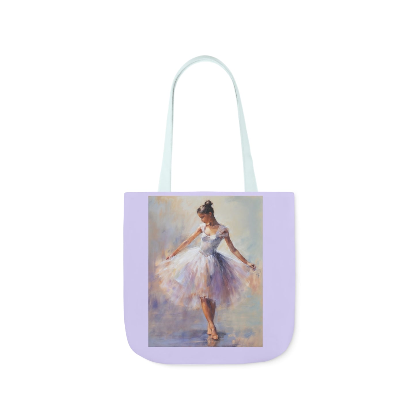 Dancer - Canvas Tote Bag, 5-Color Straps