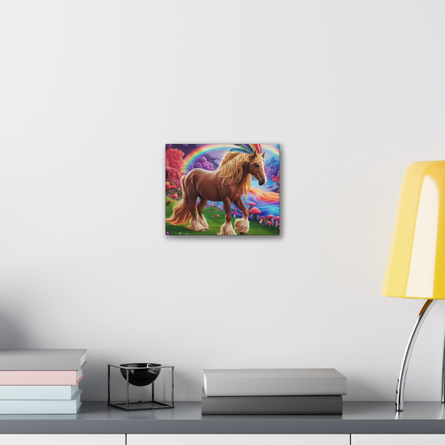 Colorful Horse - Canvas Stretched, 0.75"