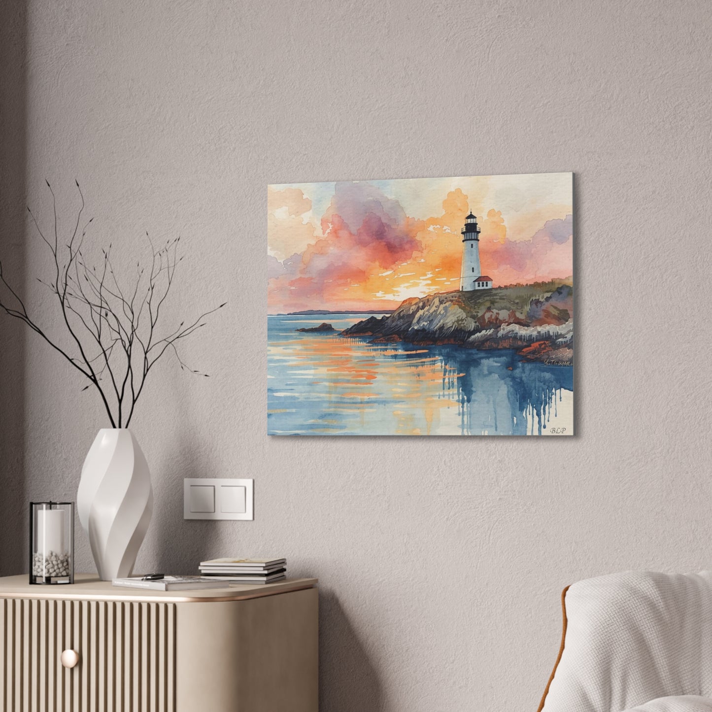 Standing Watch - Canvas Stretched, 0.75"- 2026 Wall Art - Places