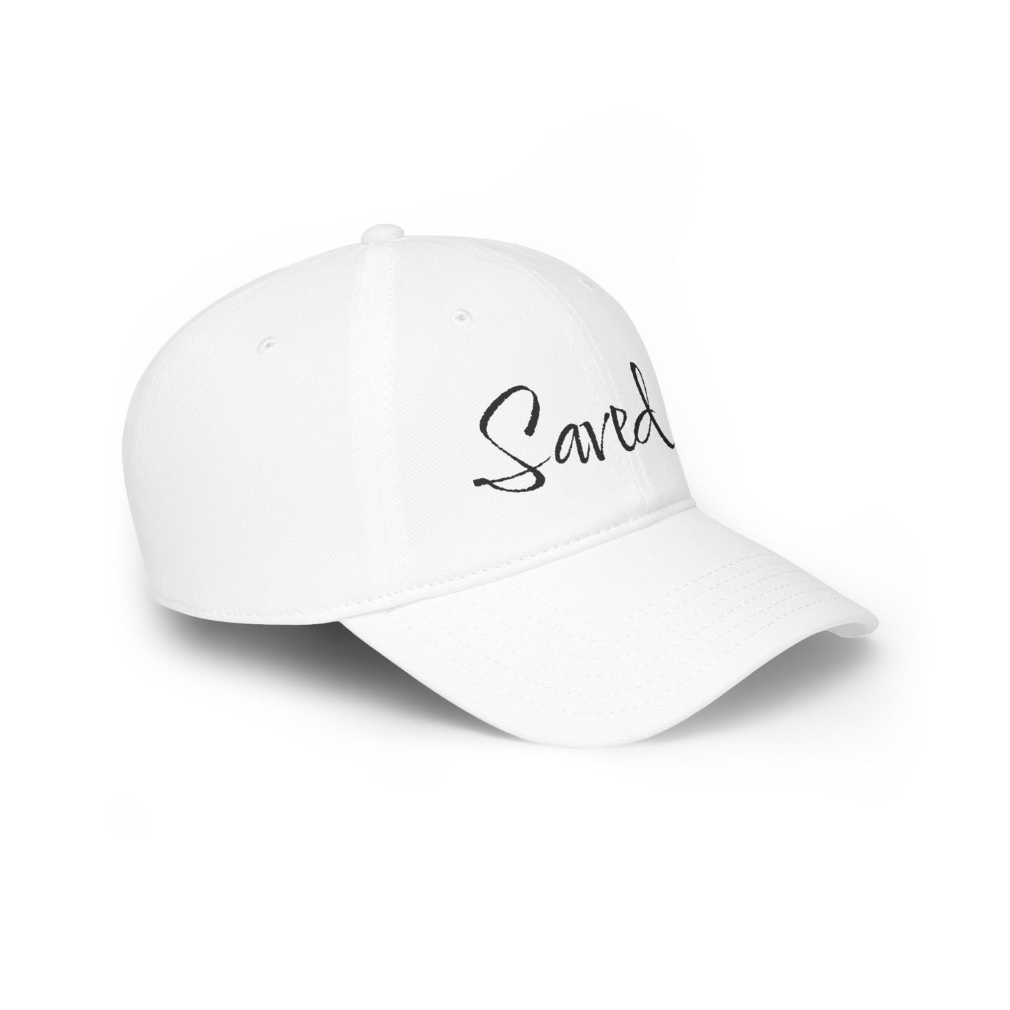 Saved - Black - Low Profile Baseball Cap - Easter - Mother's Day - Father's Day - Easter 1