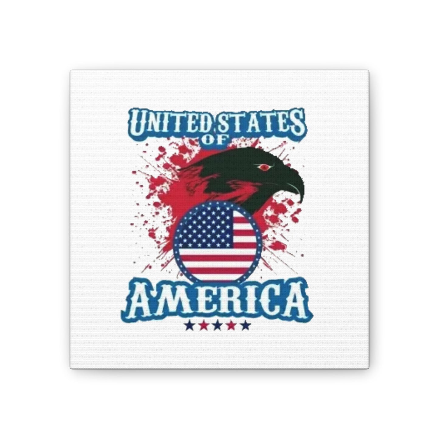 United States of America - Canvas Stretched, 0.75"