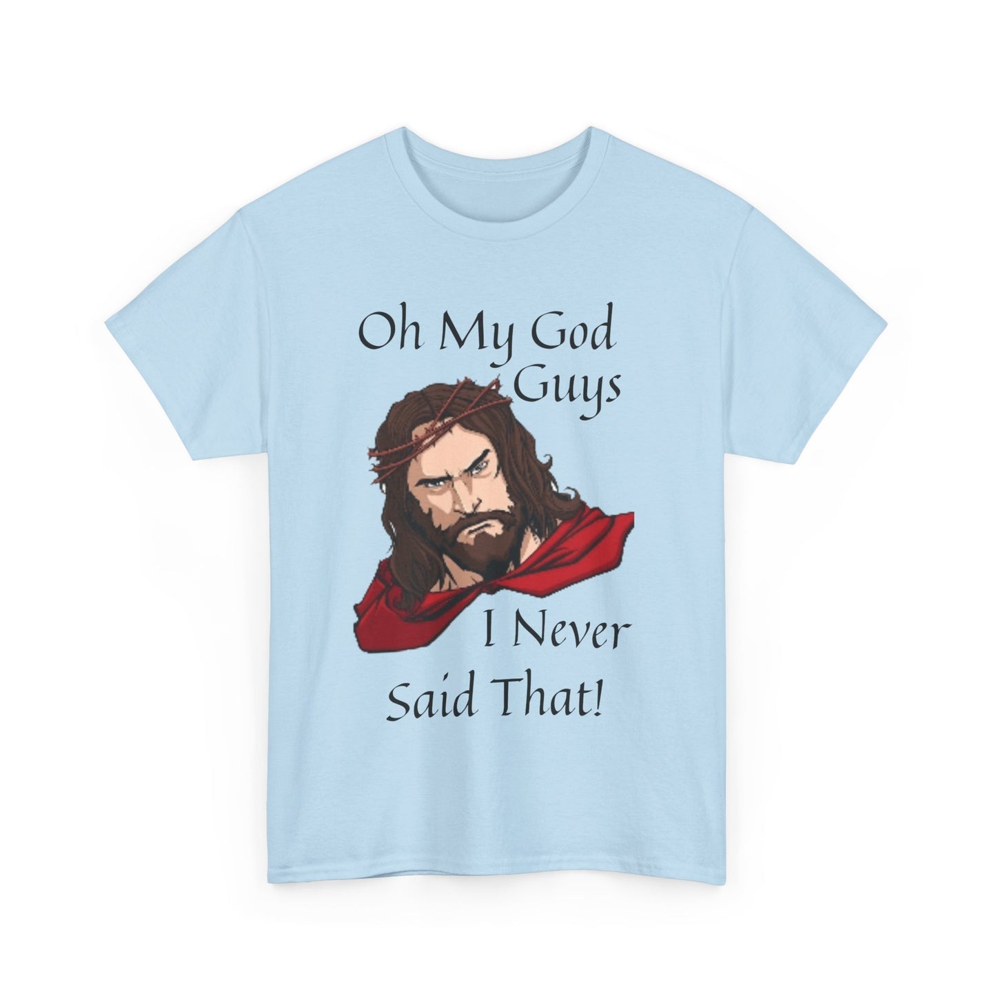 Oh My God - Unisex Heavy Cotton Tee - T-Shirts - Religious