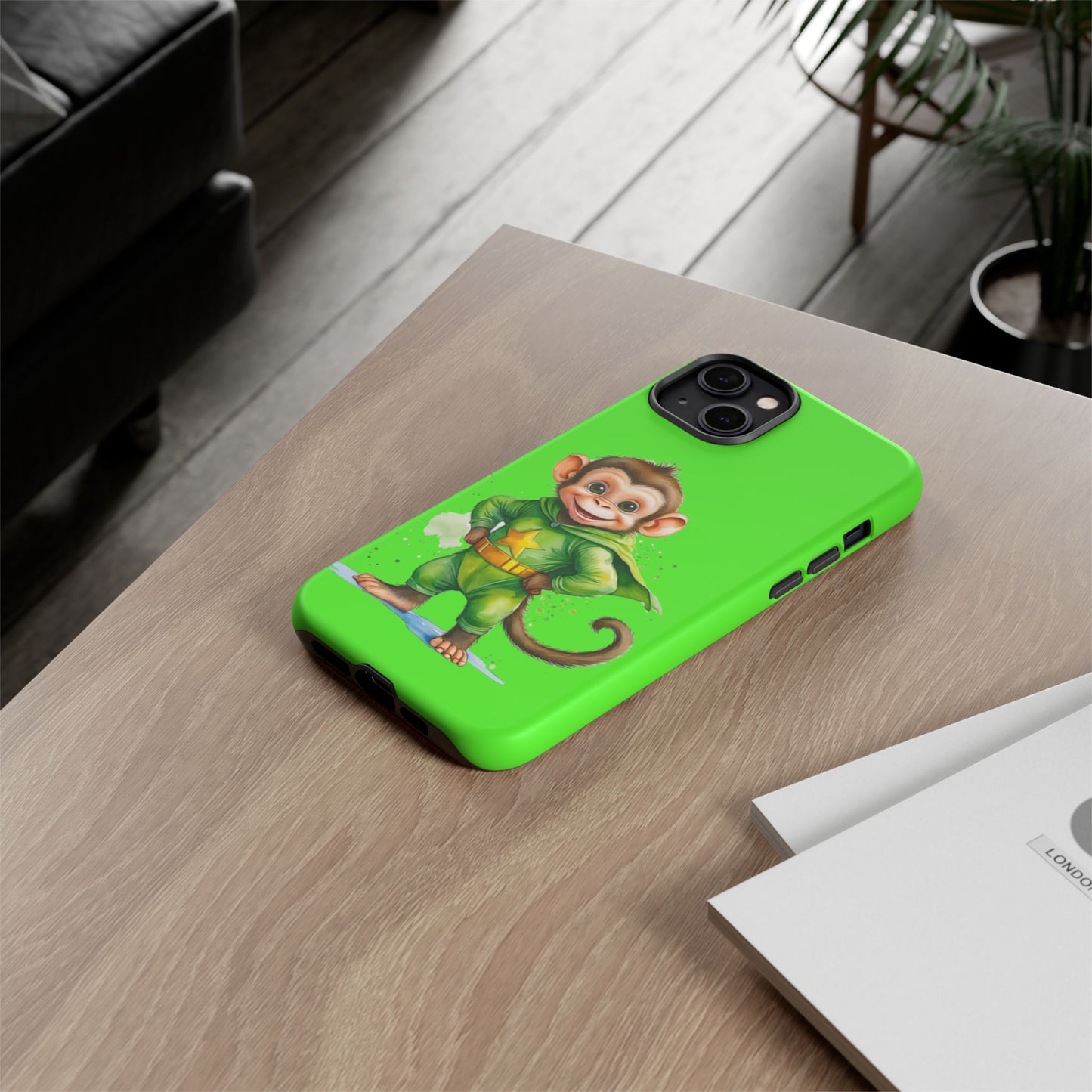 Super Chimp - Tough Whimsical Phone Cases