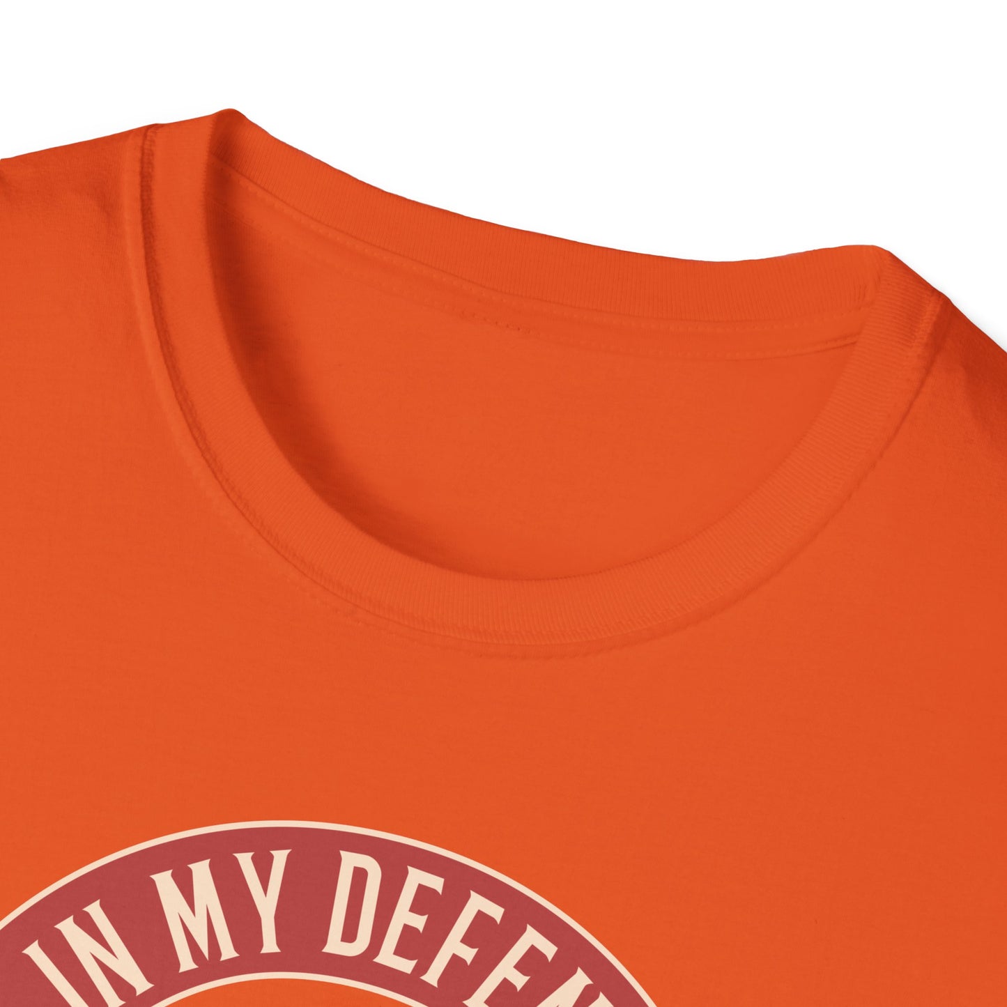 In My Defense - Unisex Softstyle T-Shirt - Halloween