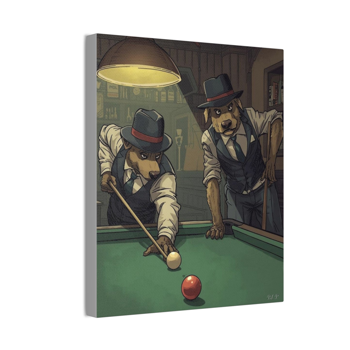 Gangster Dogs - Canvas Stretched, 0.75" - 2026 Wall Art - Sports