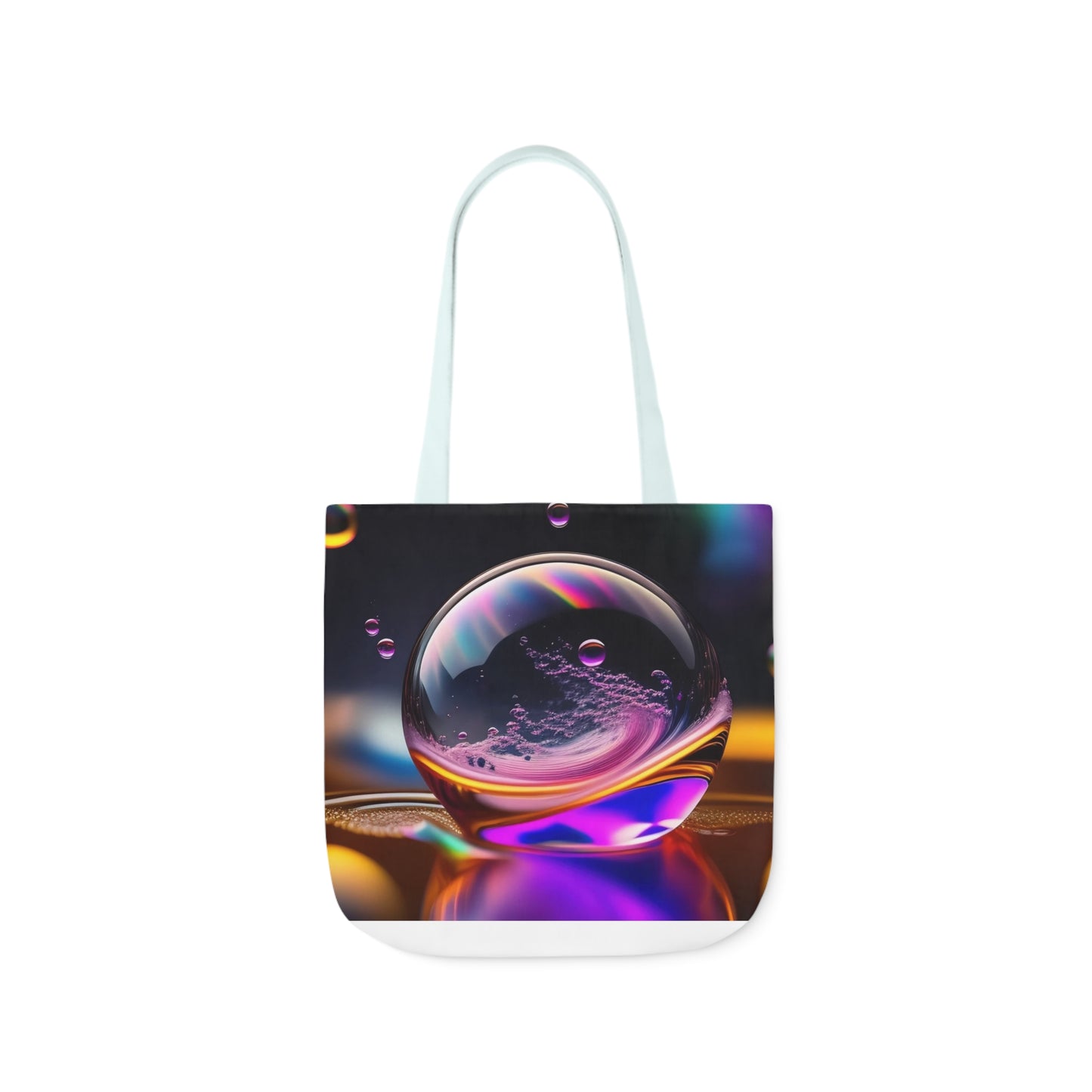 Glass Ball - Canvas Tote Bag, 5-Color Straps