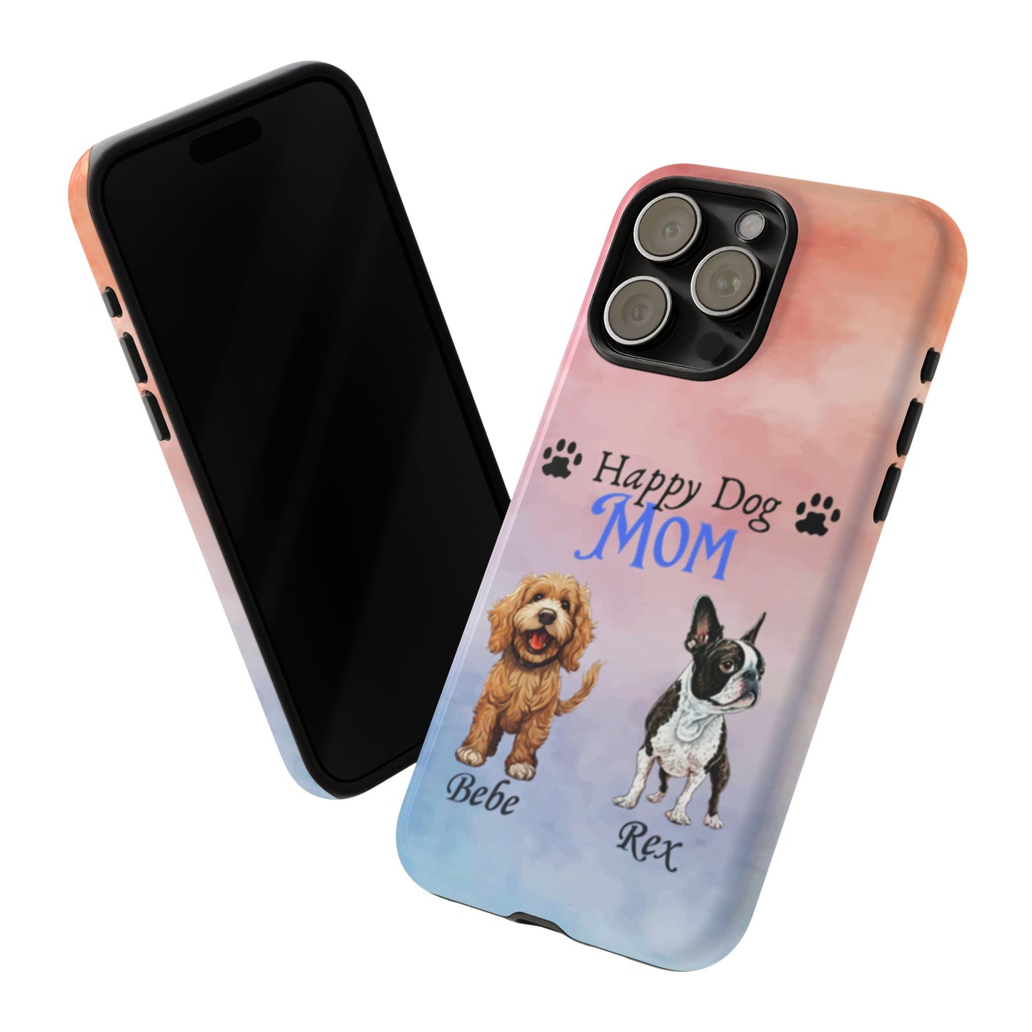 Dog Mom - Personalized - Whimsical Phone Cases - Mother's Day