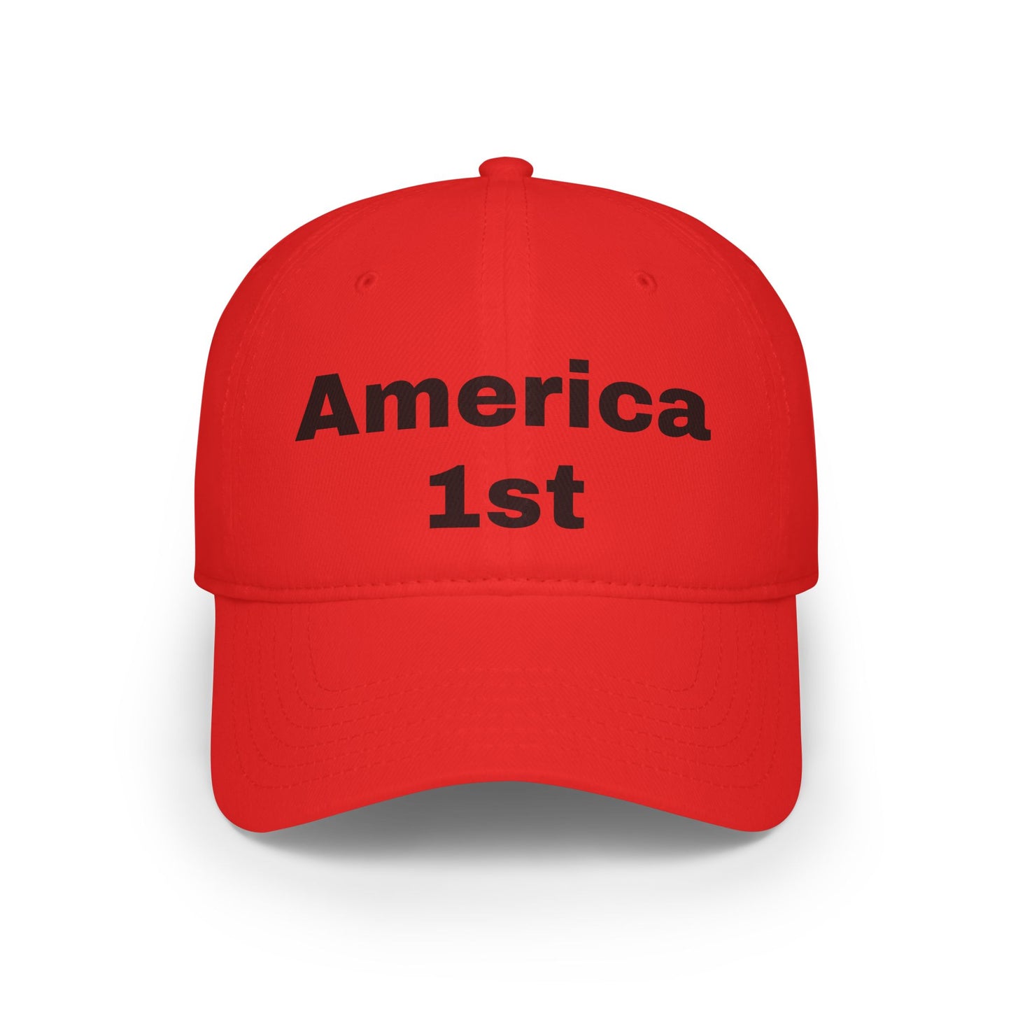 America 1st - Low Profile Baseball Cap - Military - Father's Day - Veteran