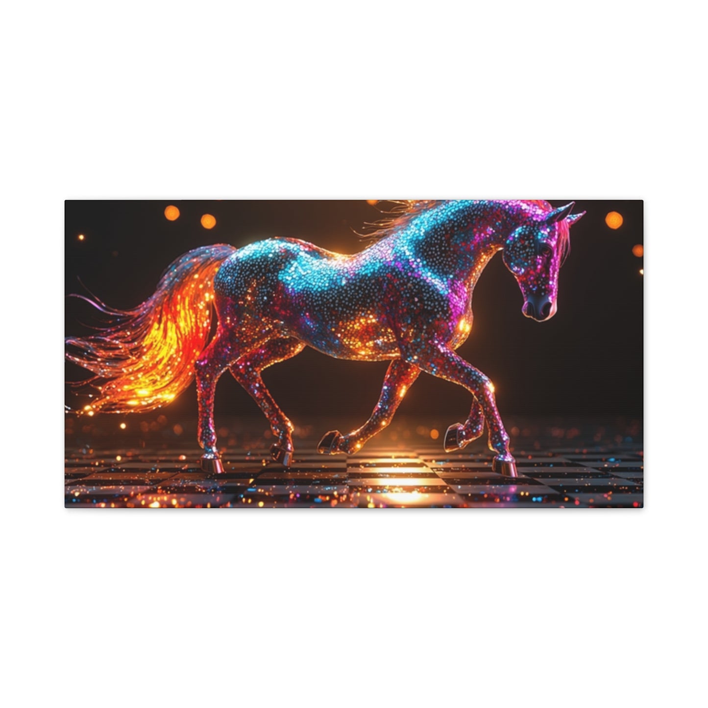 Bling Stallion - Canvas Stretched, 0.75"