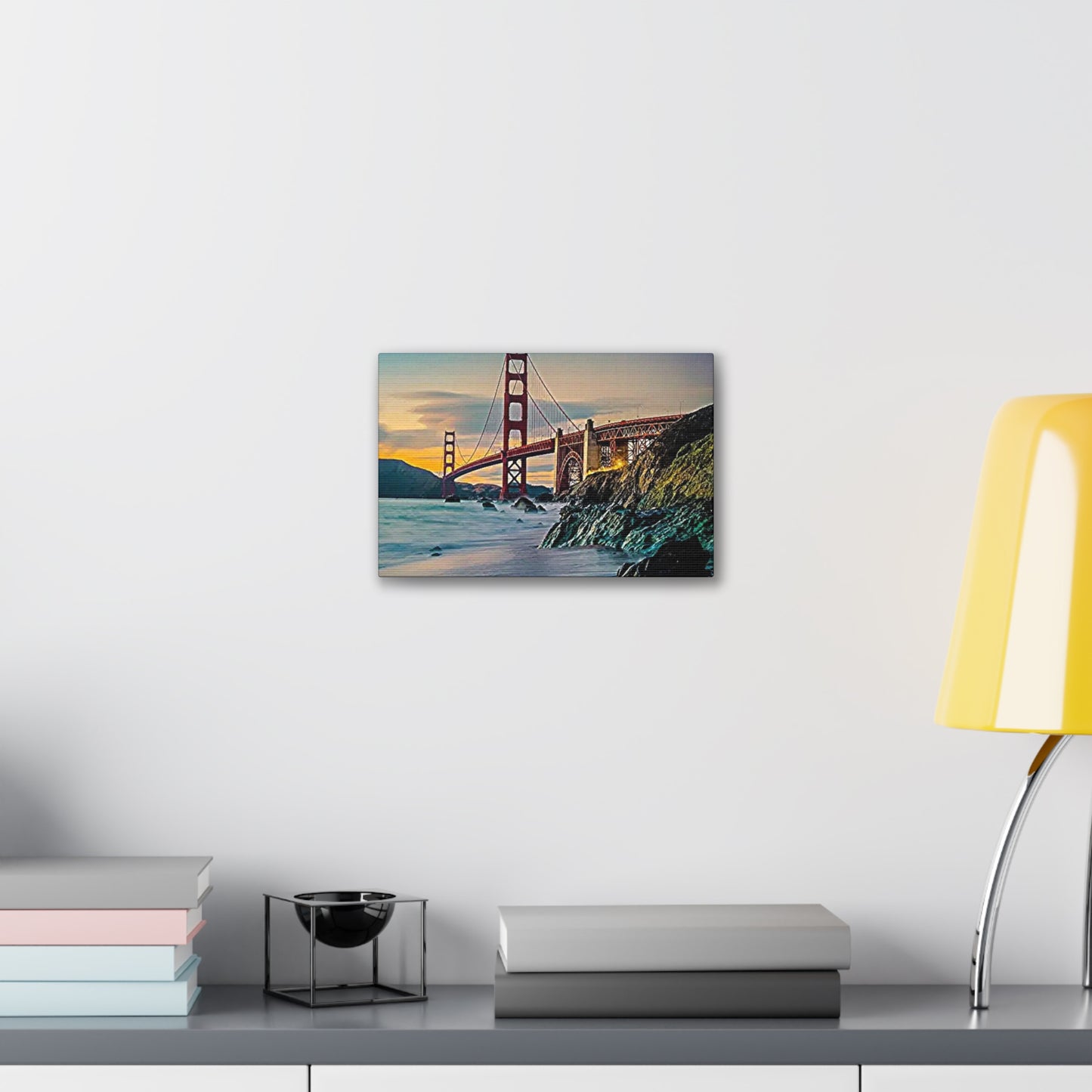 Golden Gate - Canvas Stretched, 0.75"