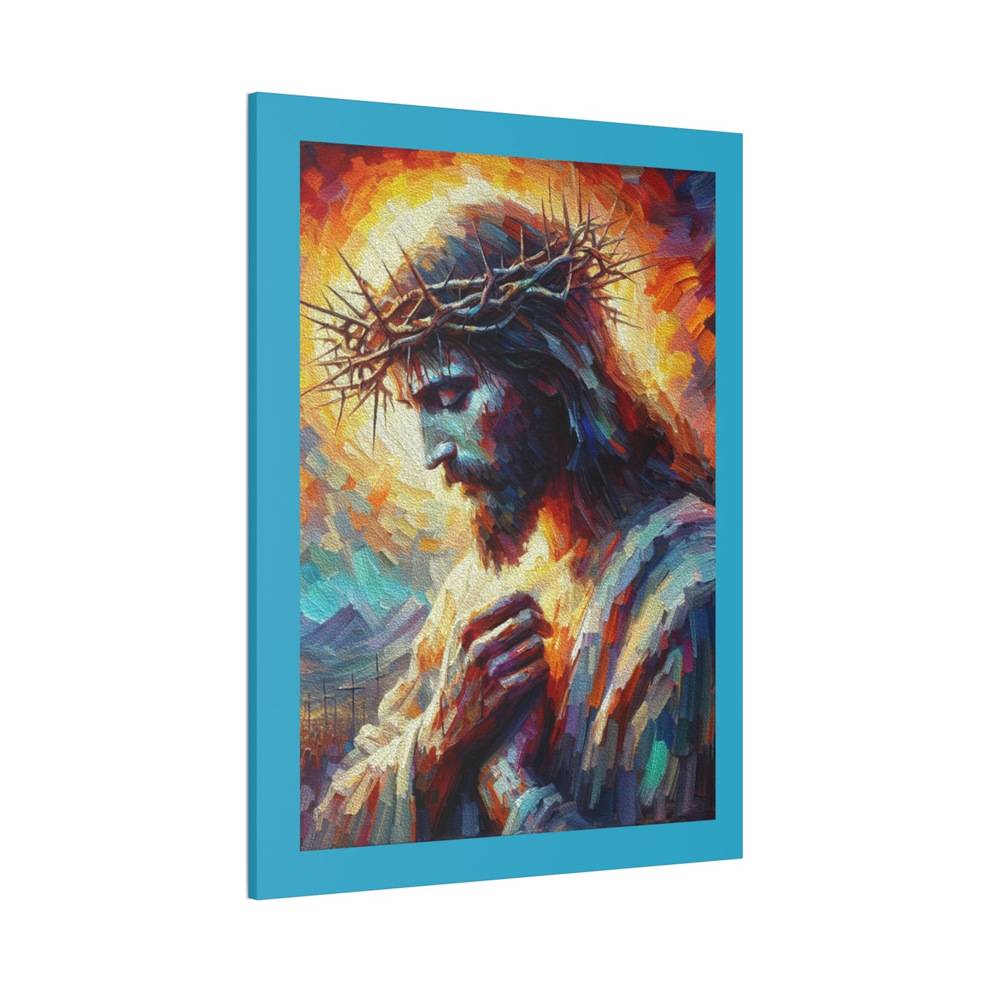 Crown of Thorns - Canvas Stretched, 0.75" - Easter