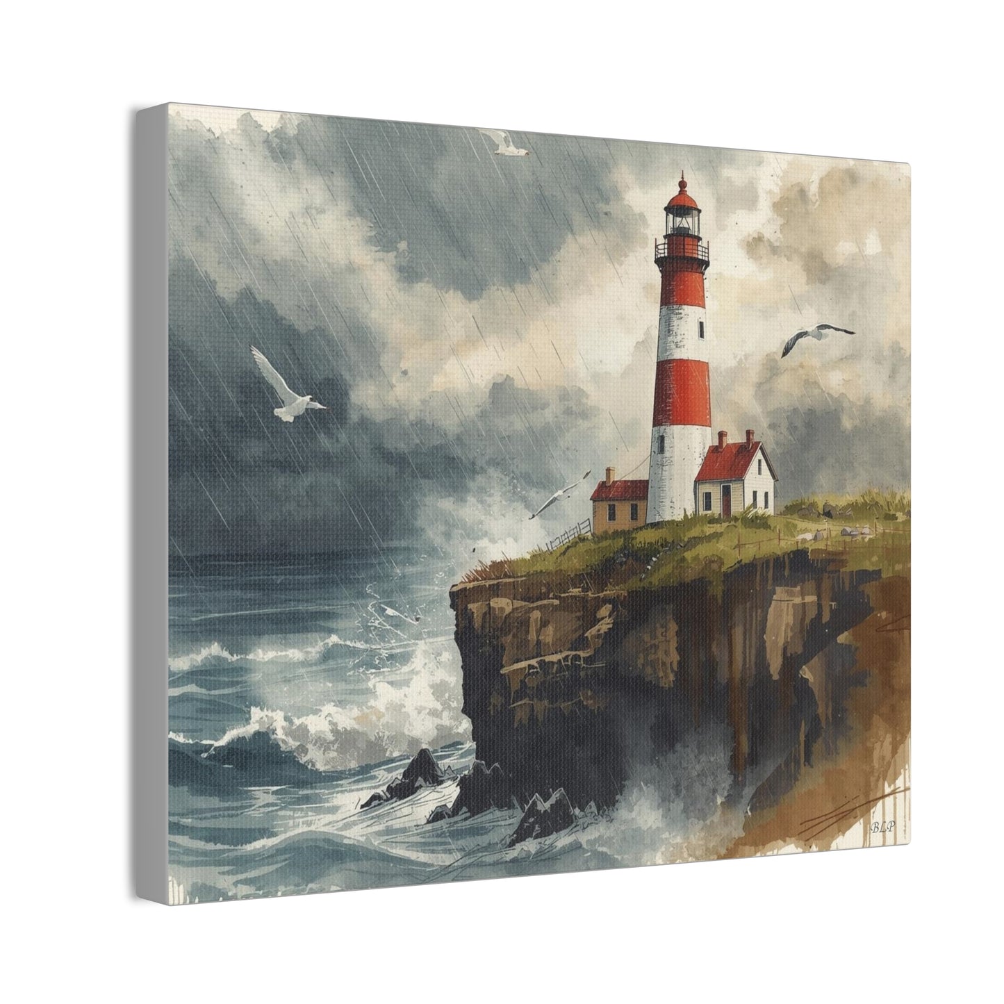 North Coast Light House - Canvas Stretched, 0.75" - 2026 Wall Art Places