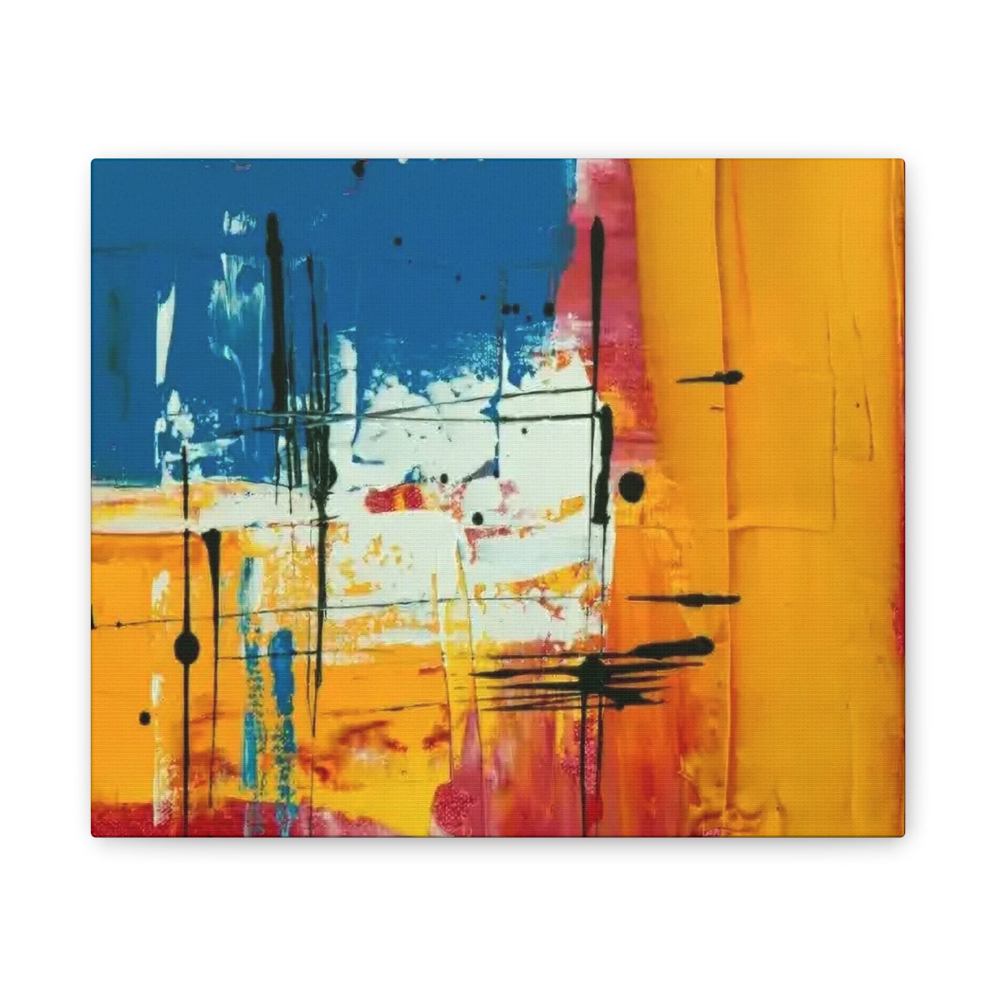 Beautiful Abstract Colors - Canvas Stretched, 0.75"