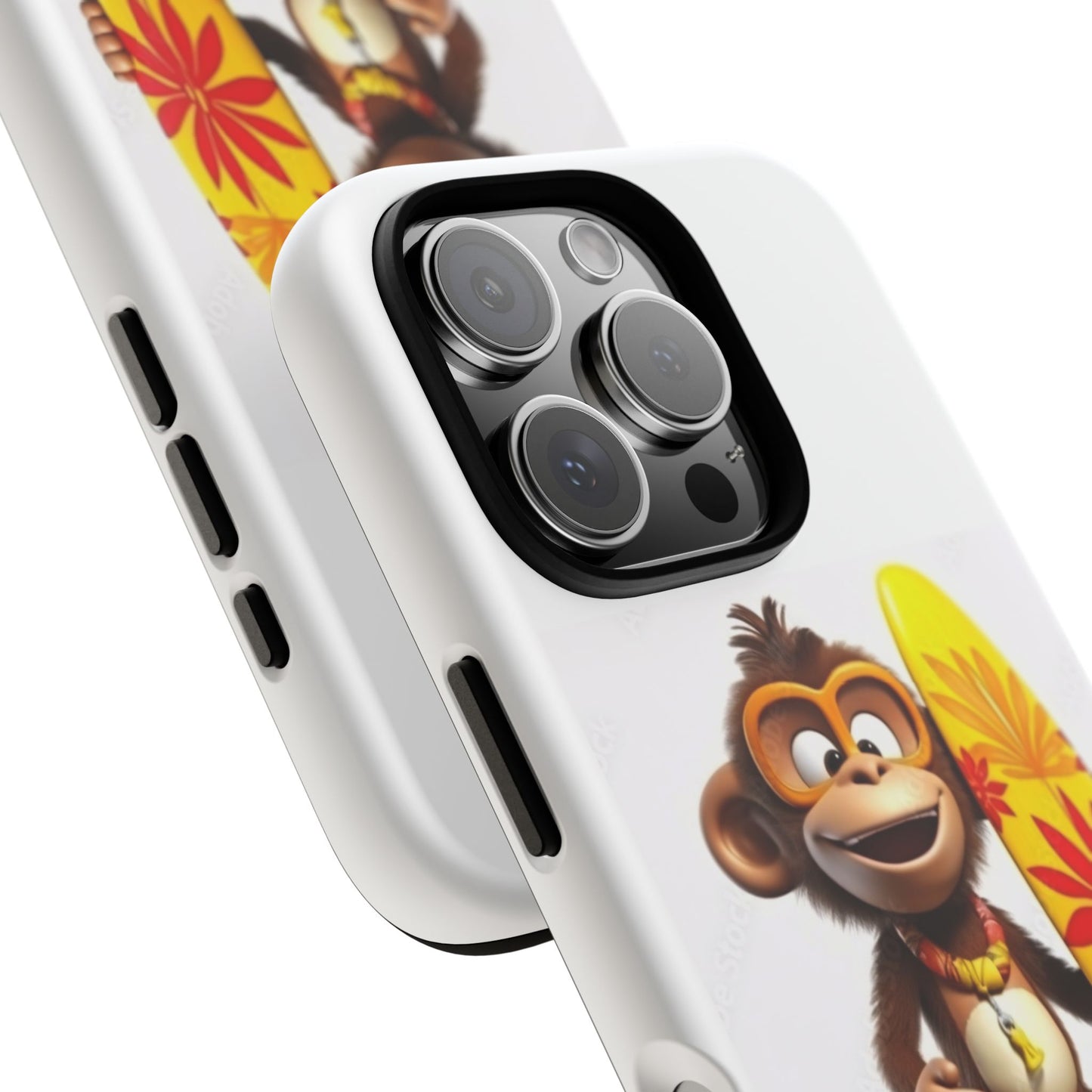 Surfer Monkey -Tough Whimsical Phone Cases